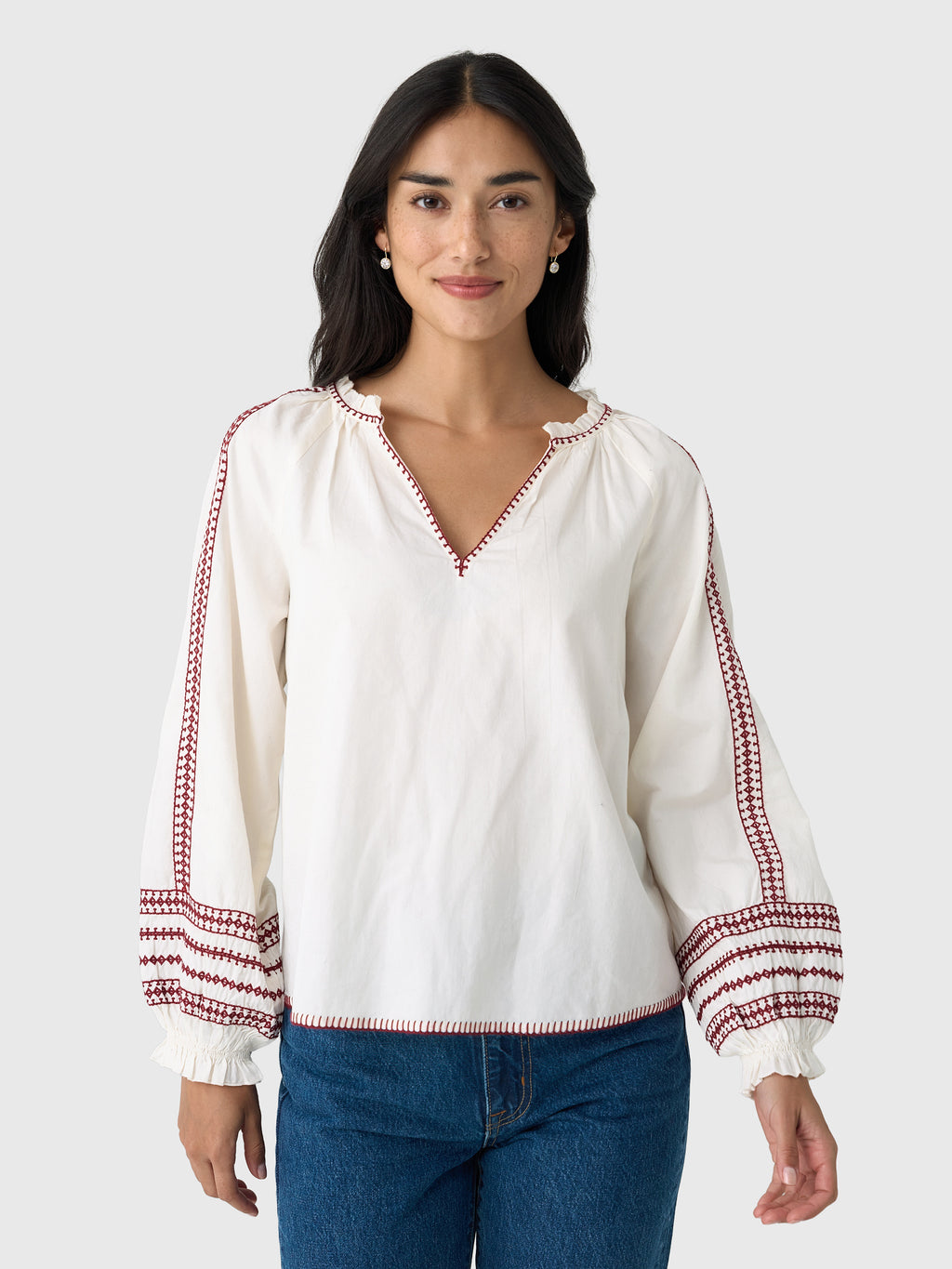Velvet Women's Scarlett Top - Saint Bernard