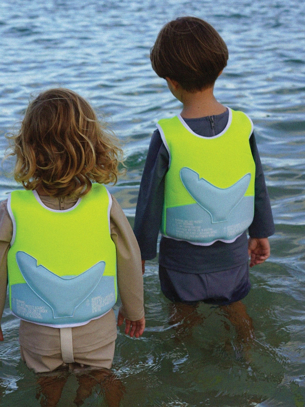 Sunnylife Salty The Shark Swim Vest - Saint Bernard