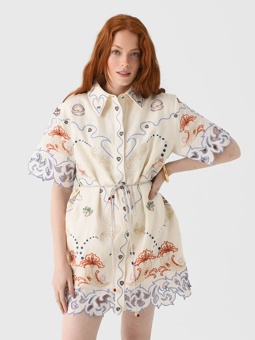 Antipodean Women's Matchmakers Yoke Shirt Dress