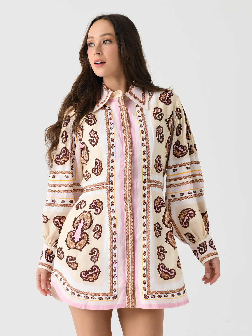Antipodean Women's Jagger Fitted Waist Mini Dress - Saint Bernard