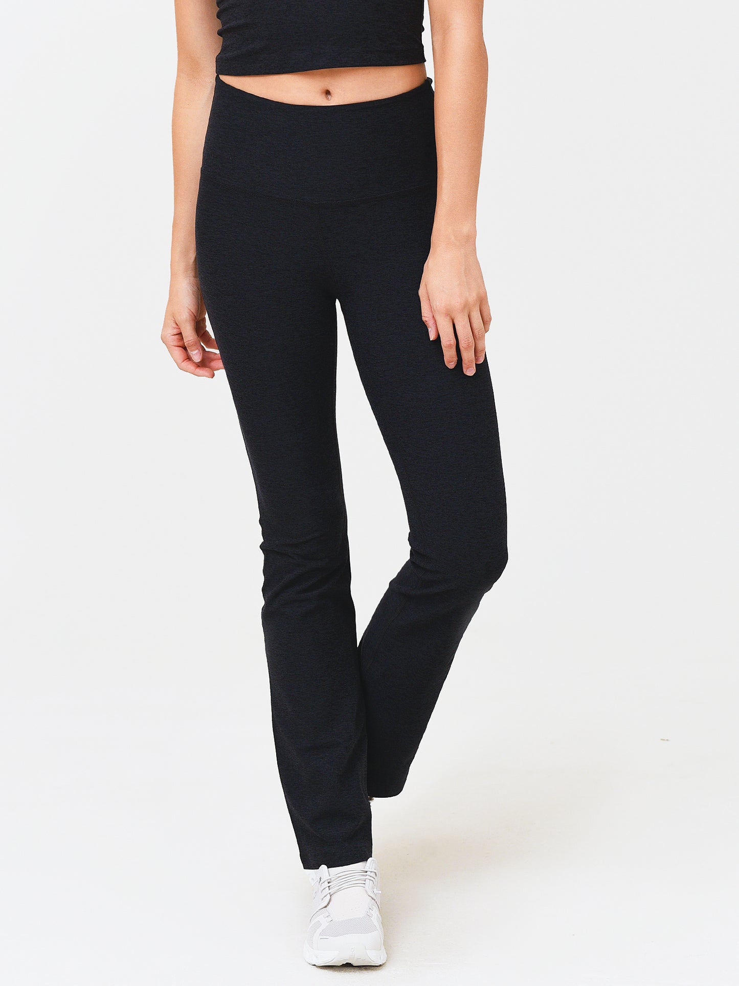 Beyond Yoga Women's Spacedye Practice High Waisted Bootcut Pant - Saint Bernard