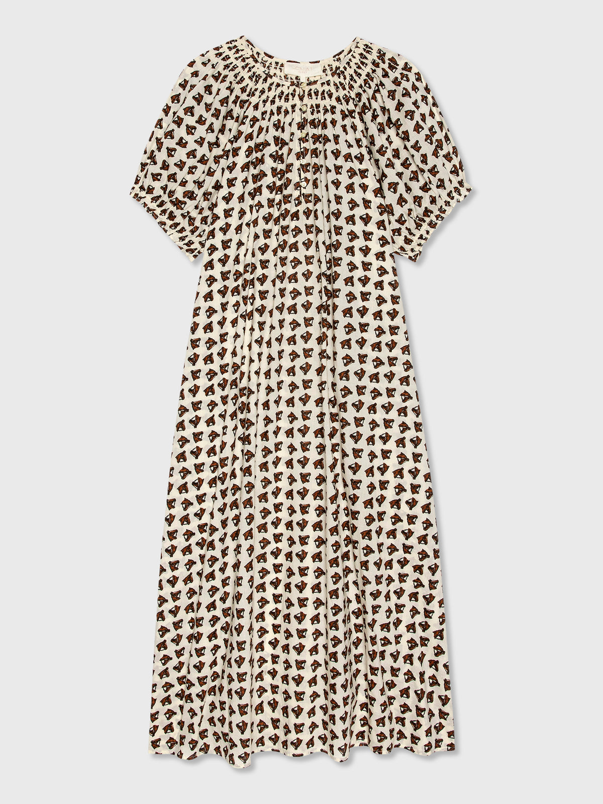 The Great Women's The Smocked Sleep Dress - Saint Bernard