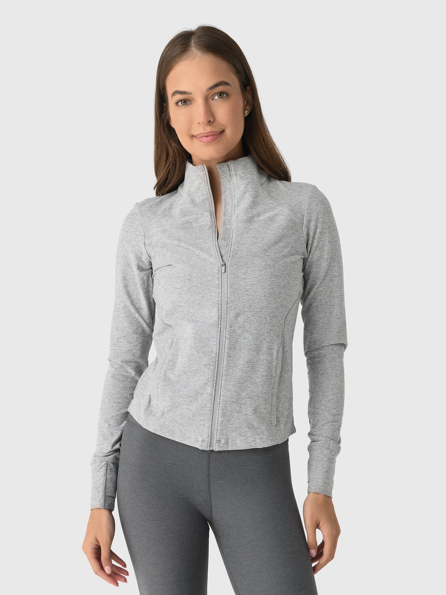 Beyond Yoga Women's Spacedye Trails Active Jacket - Saint Bernard