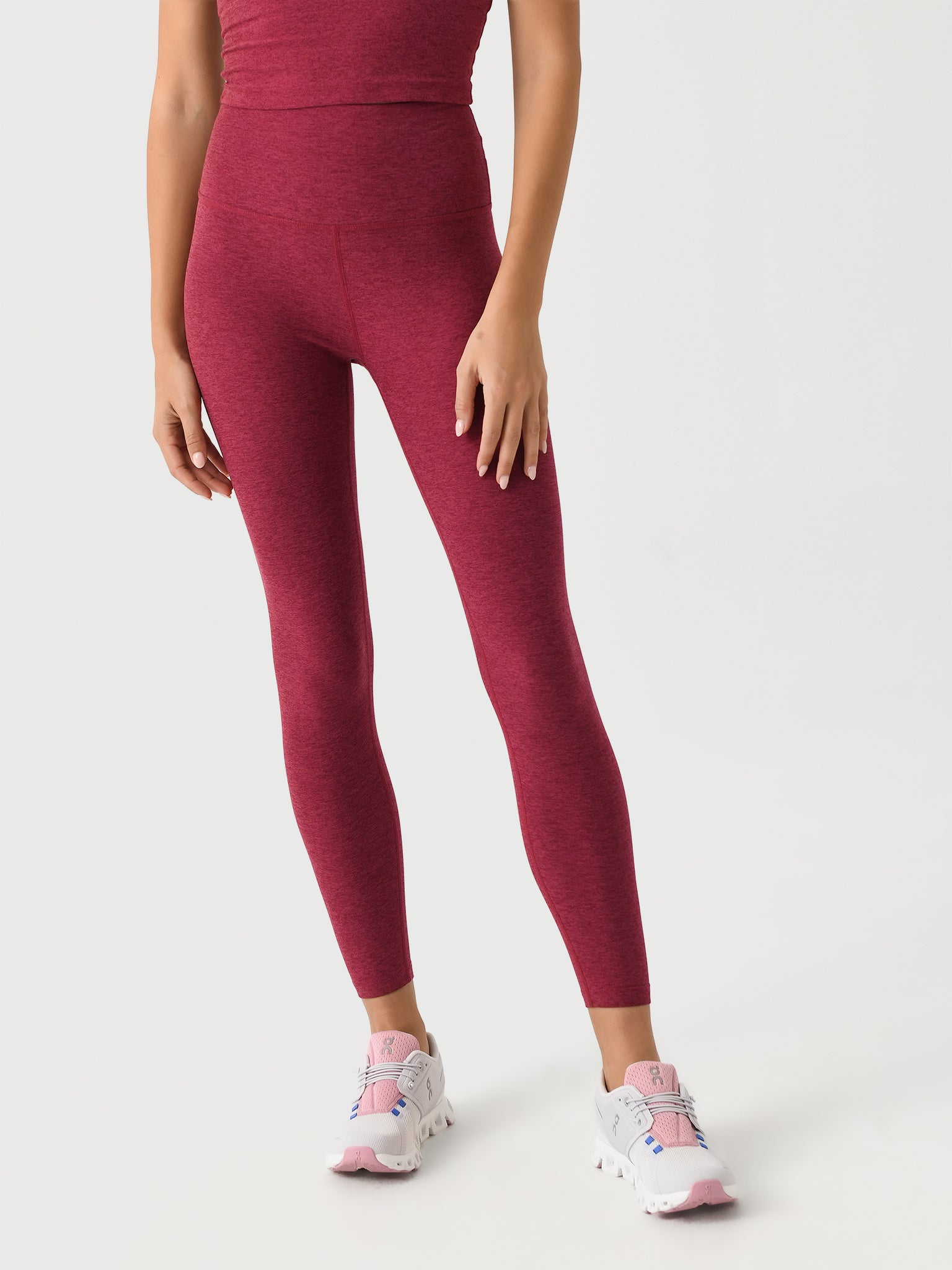Beyond Yoga Women's Spacedye Caught In The Midi High Waisted Legging - Saint Bernard
