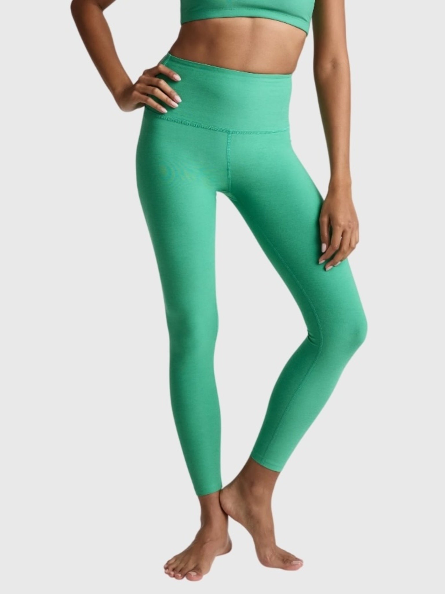 Beyond Yoga Women's Spacedye Caught In The Midi High Waisted Legging - Saint Bernard