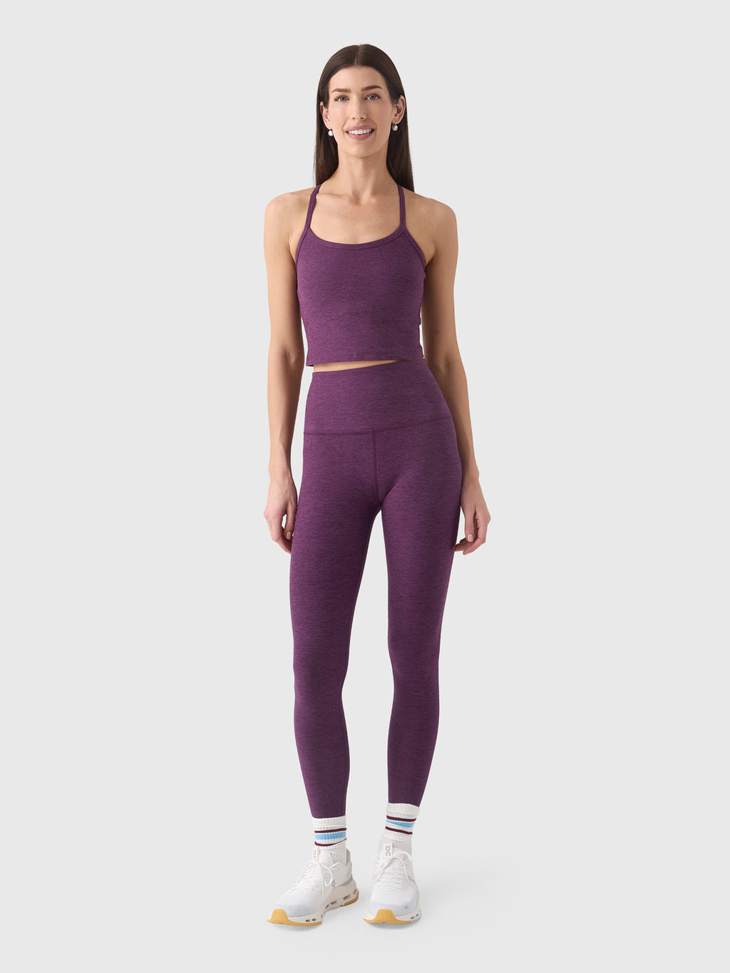 Beyond Yoga Women's Spacedye Caught In The Midi High Waisted Legging - Saint Bernard
