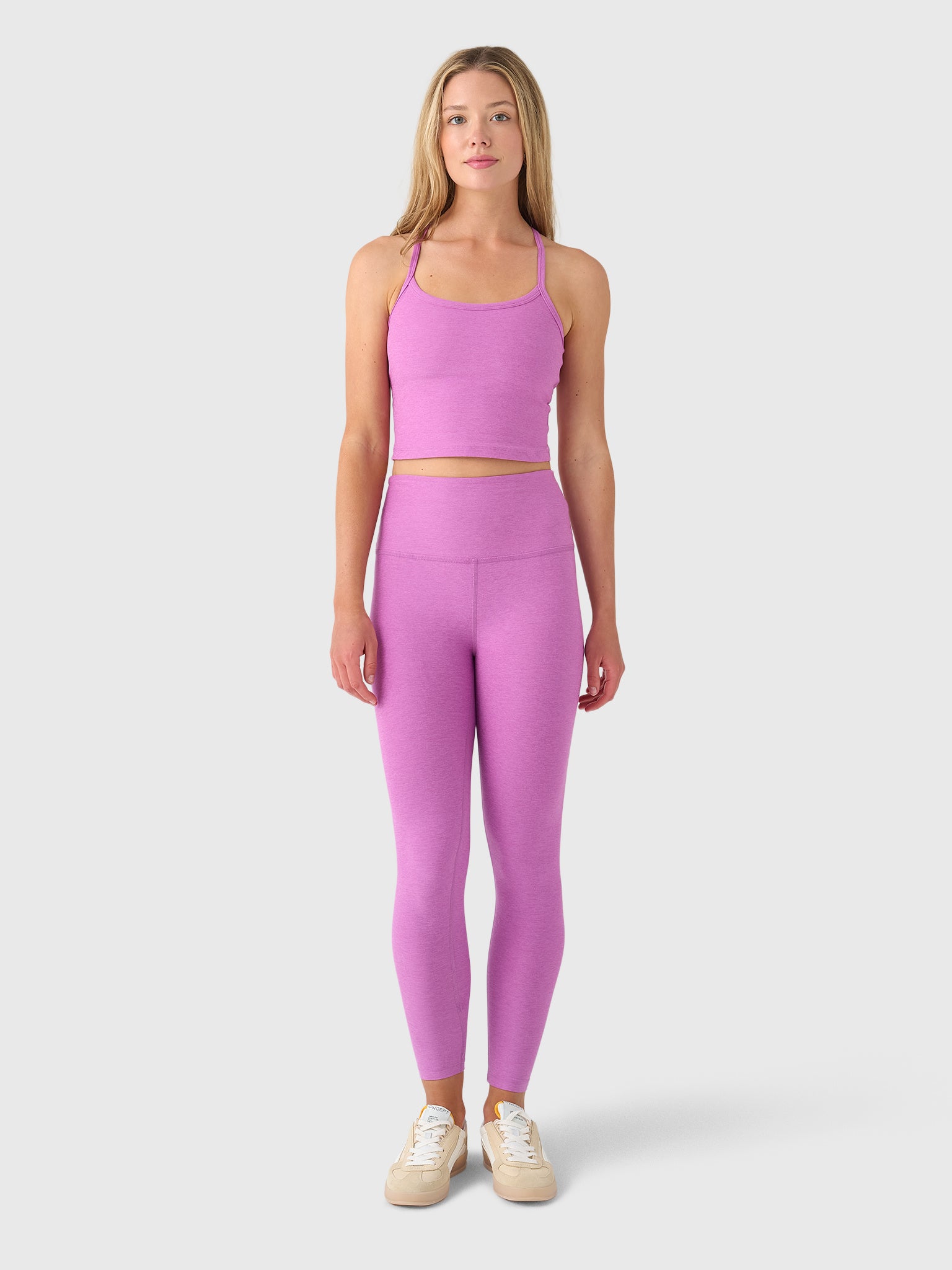 Beyond Yoga Women's Spacedye Caught In The Midi High Waisted Legging - Saint Bernard