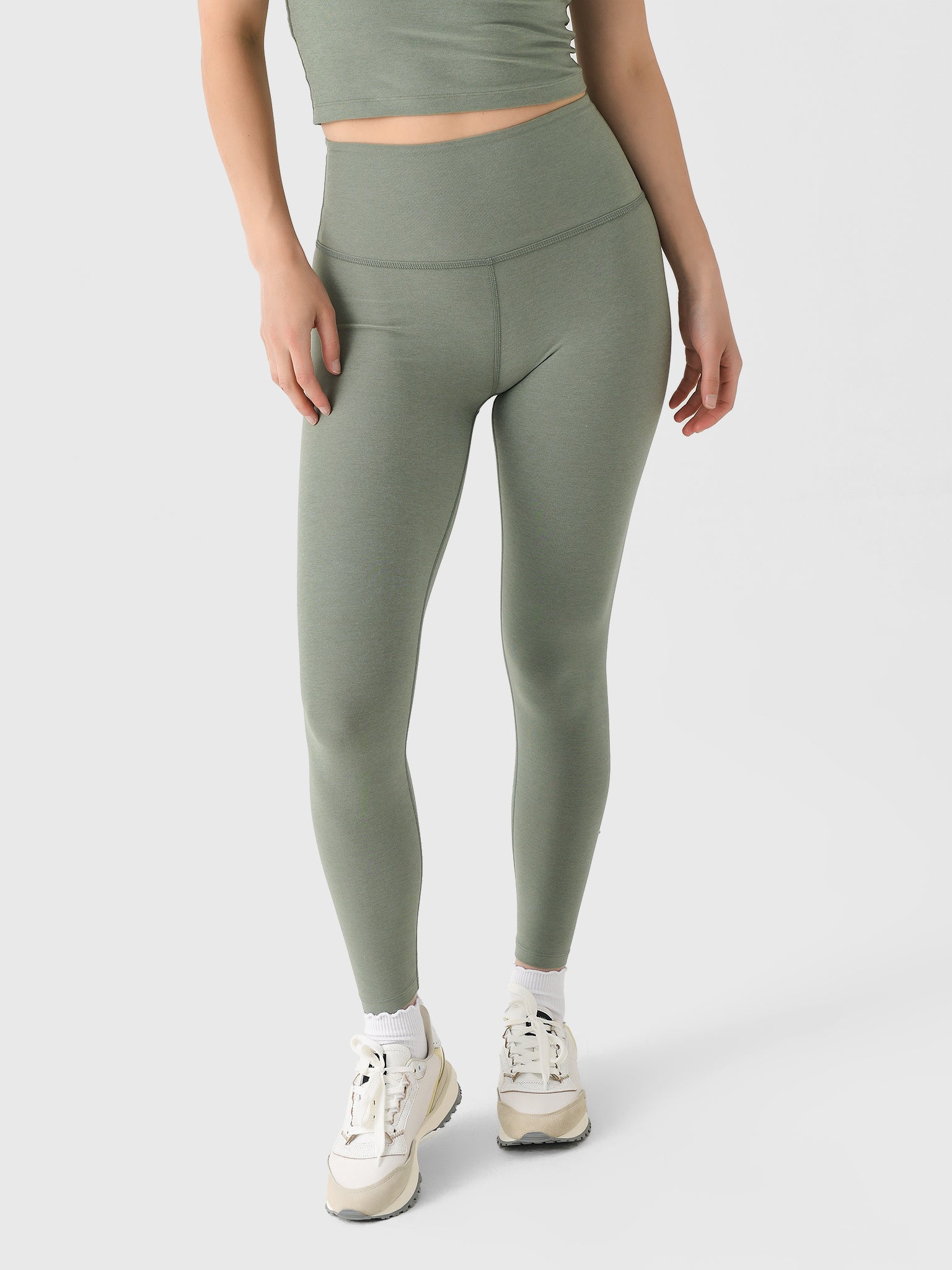 Beyond Yoga Women's Spacedye Caught In The Midi High Waisted Legging - Saint Bernard