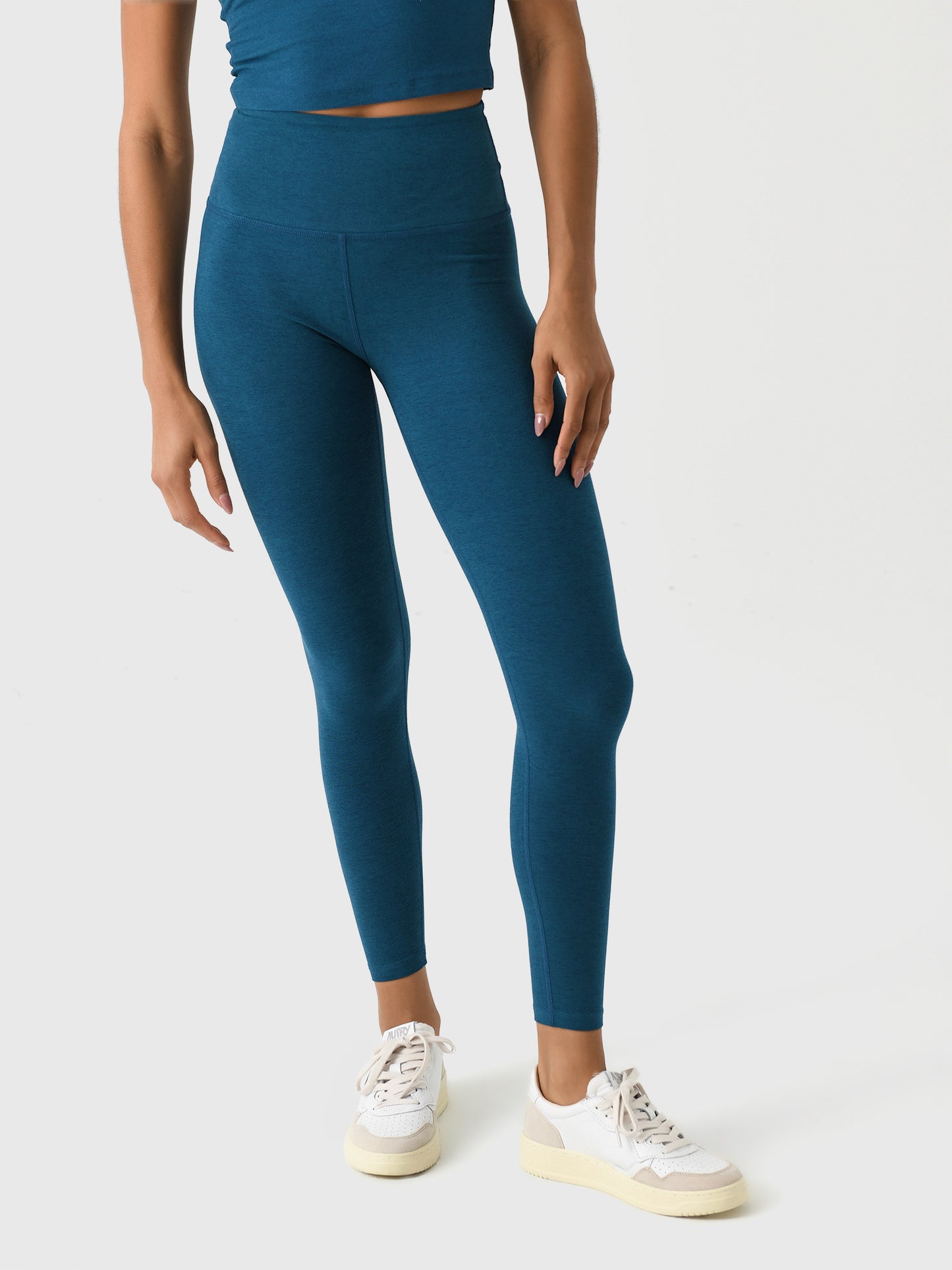 Beyond Yoga Women's Spacedye Caught In The Midi High Waisted Legging - Saint Bernard