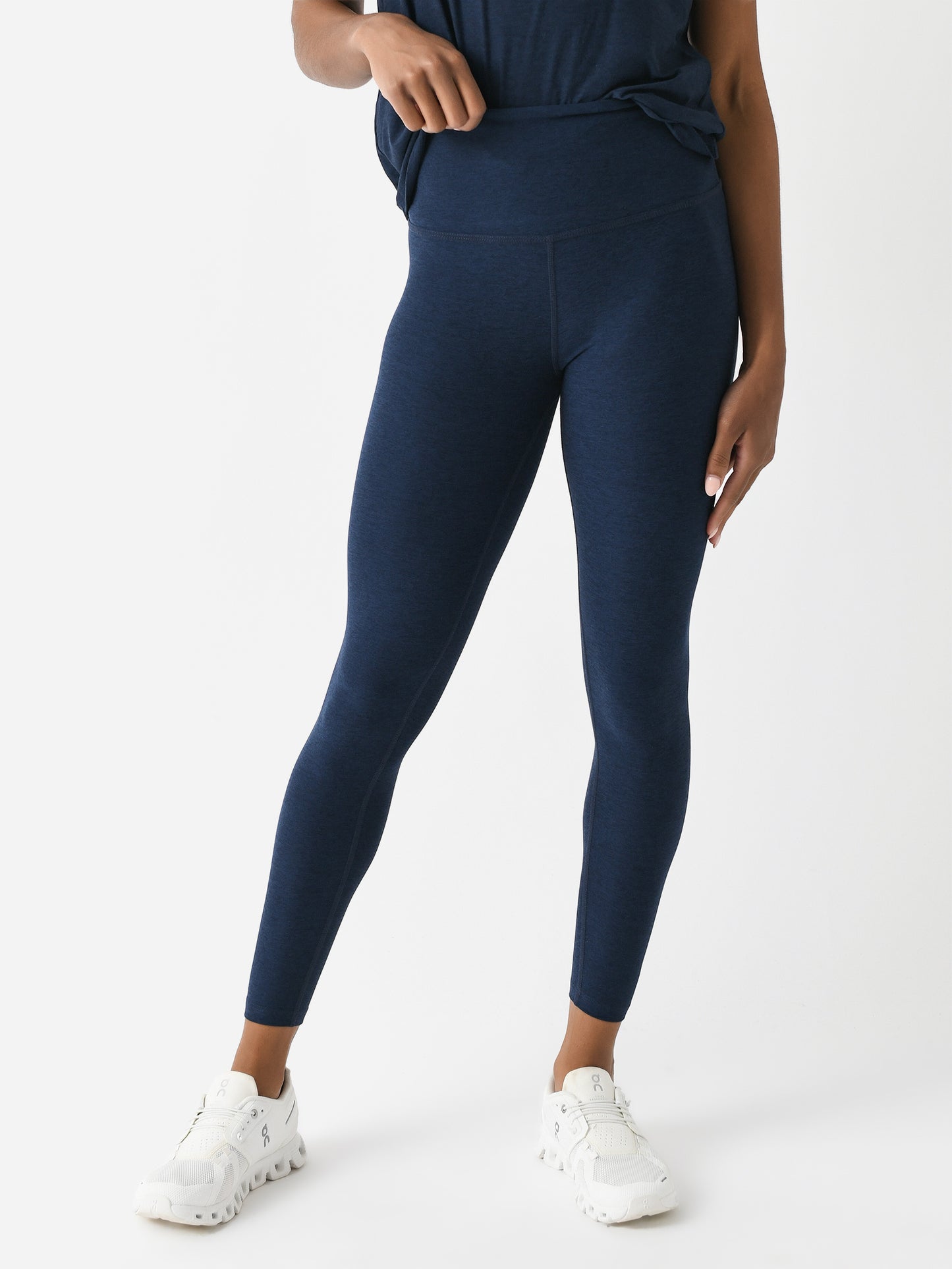 Beyond Yoga Women's Spacedye Caught In The Midi High Waisted Legging - Saint Bernard