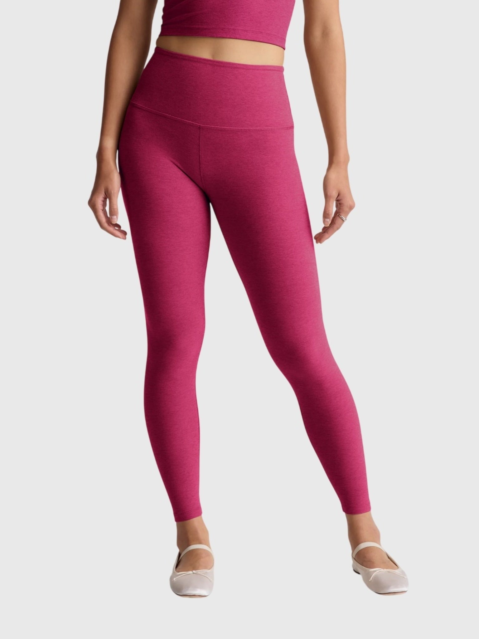 Beyond Yoga Women's Spacedye Caught In The Midi High Waisted Legging - Saint Bernard