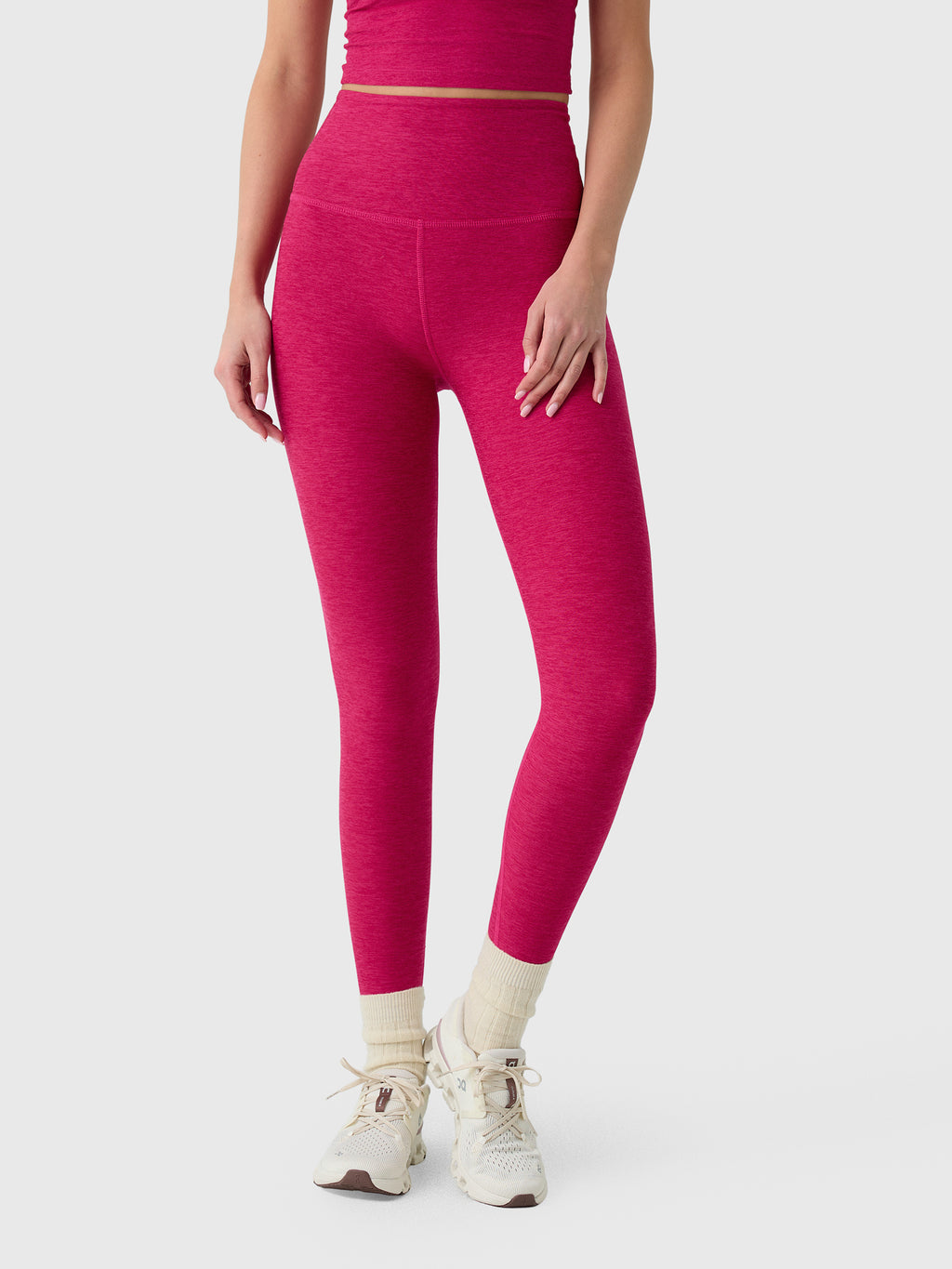 Beyond Yoga Women's Spacedye Caught In The Midi High Waisted Legging - Saint Bernard
