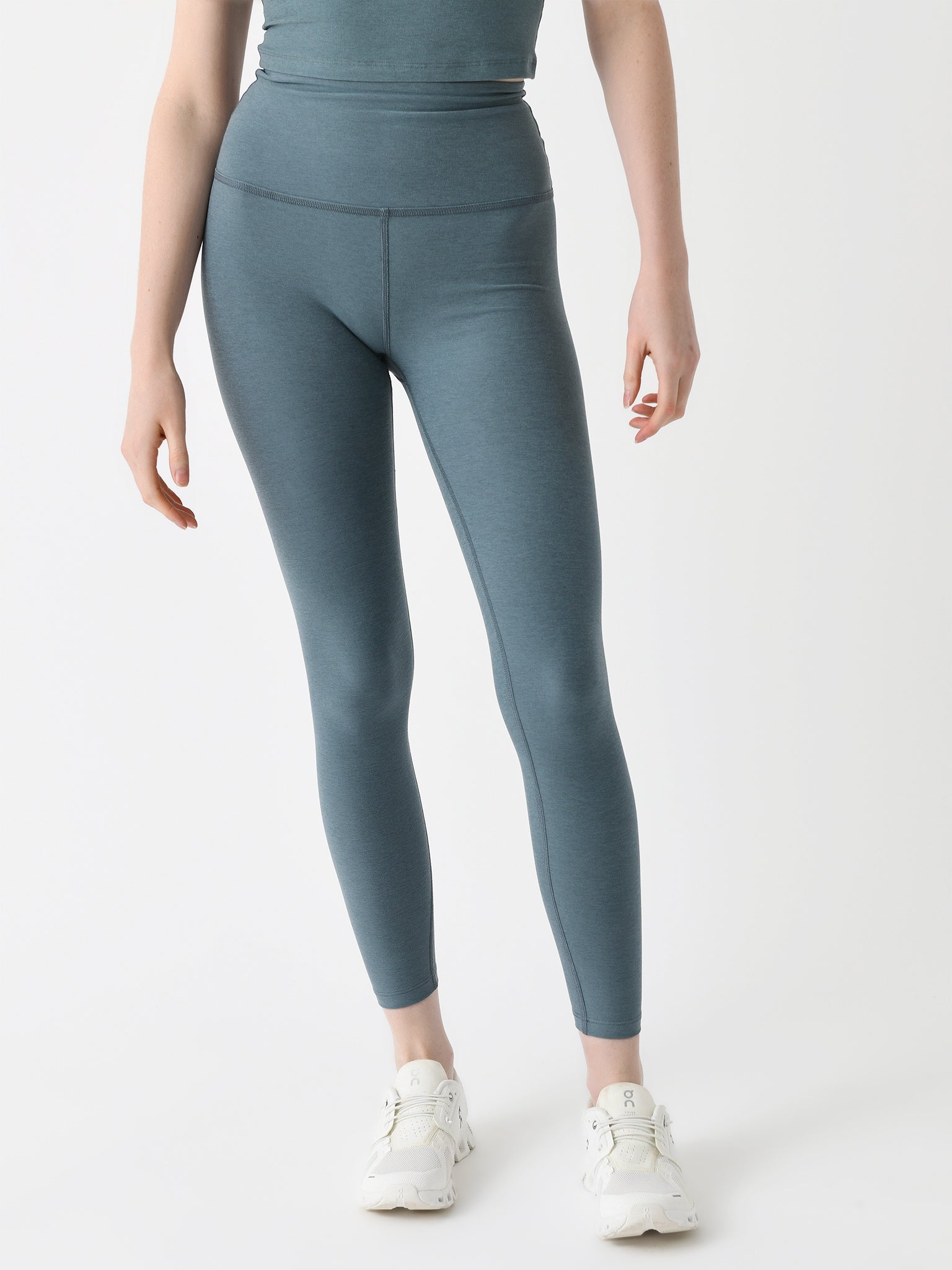 Beyond Yoga Women's Spacedye Caught In The Midi High Waisted Legging - Saint Bernard