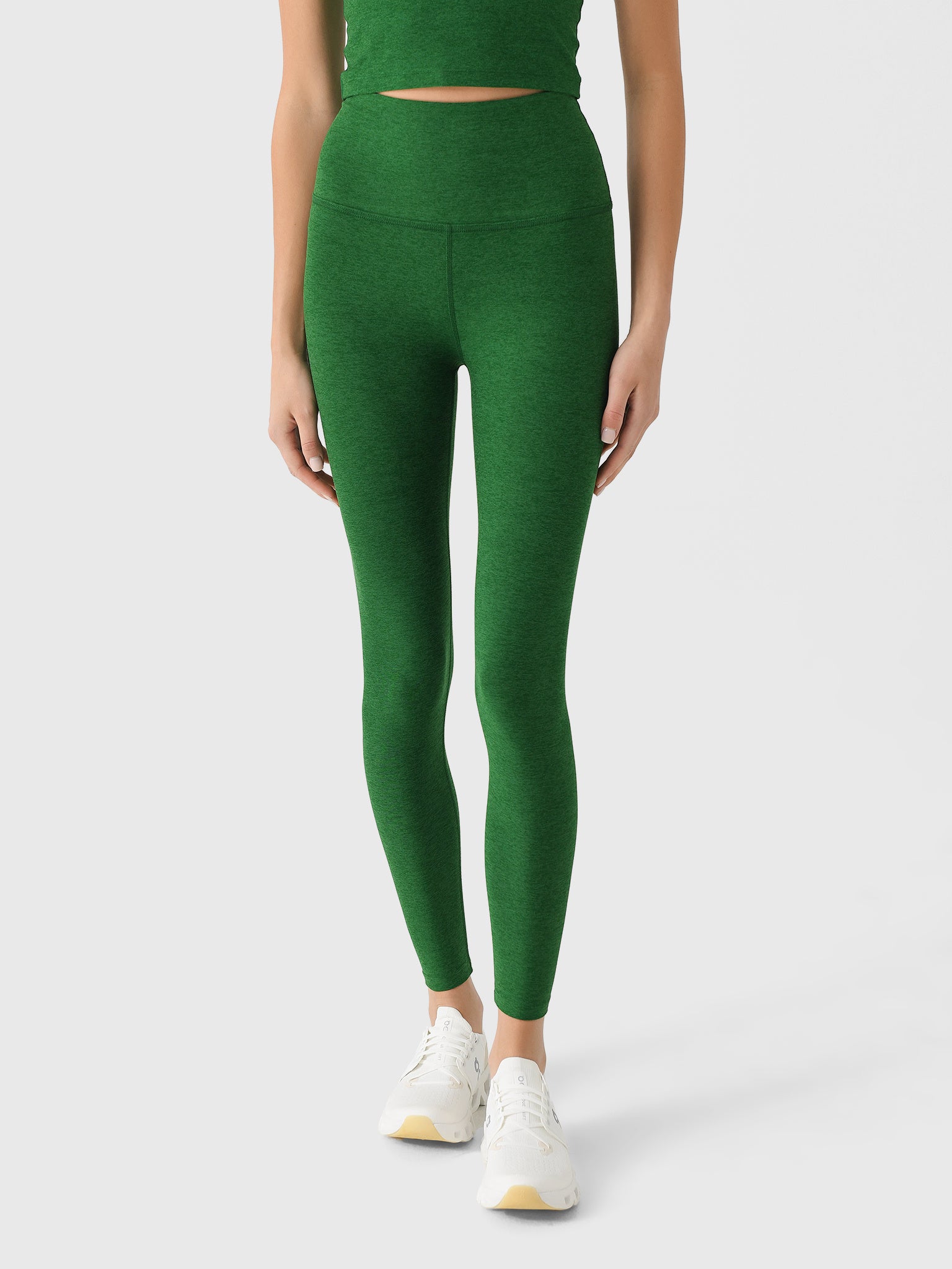 Beyond Yoga Women's Spacedye Caught In The Midi High Waisted Legging - Saint Bernard