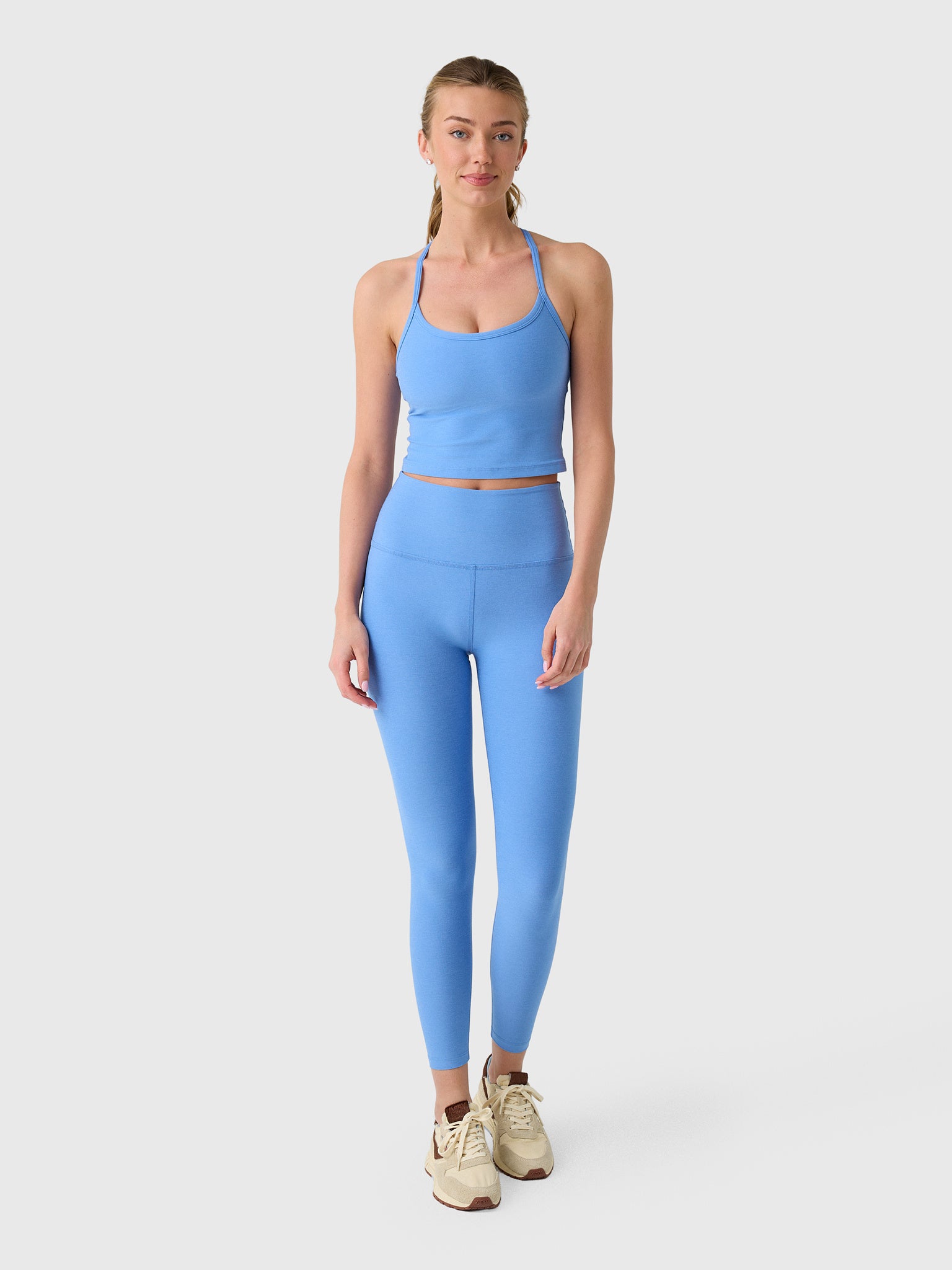Beyond Yoga Women's Spacedye Caught In The Midi High Waisted Legging - Saint Bernard