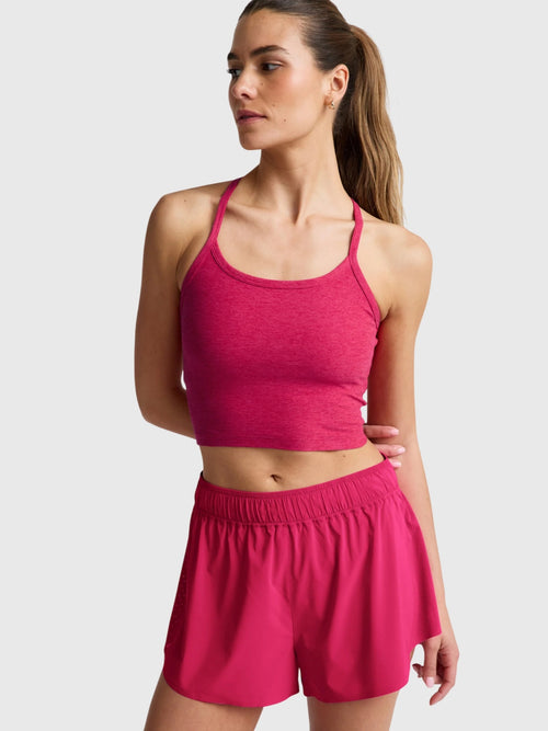 Beyond Yoga Women's Spacedye Slim Racerback Cropped Tank