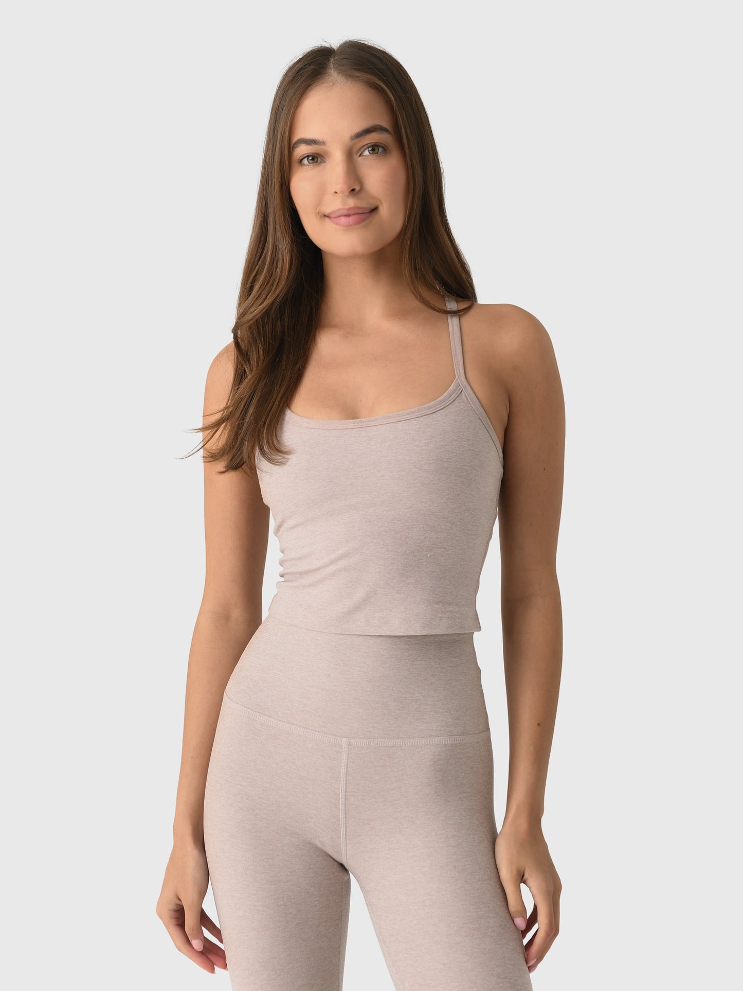 Beyond Yoga Women's Spacedye Slim Racerback Cropped Tank