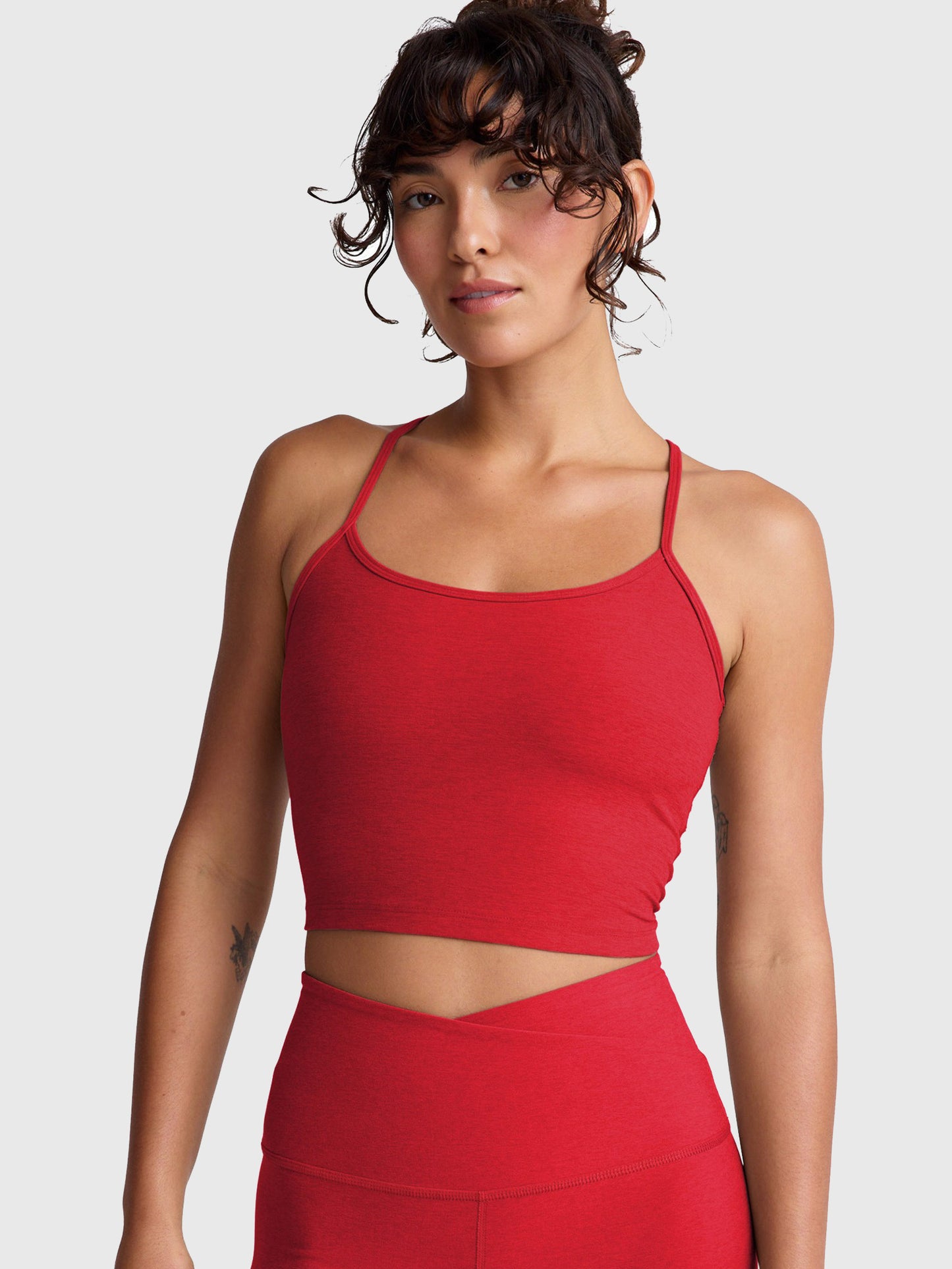 Beyond Yoga Women's Spacedye Slim Racerback Cropped Tank