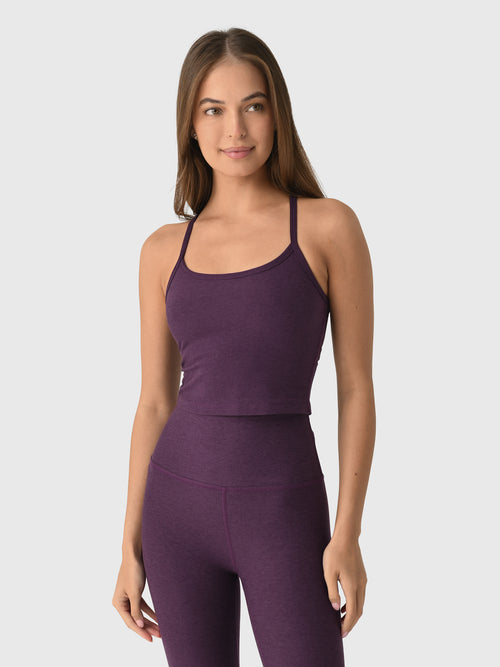 Beyond Yoga Women's Spacedye Slim Racerback Cropped Tank