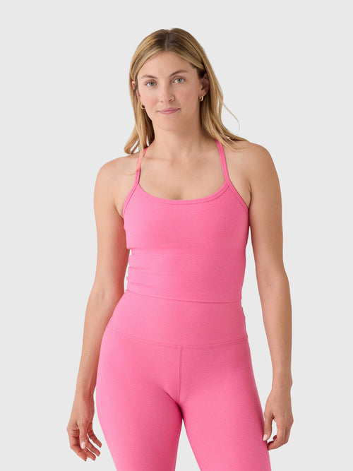 Beyond Yoga Women's Spacedye Slim Racerback Cropped Tank
