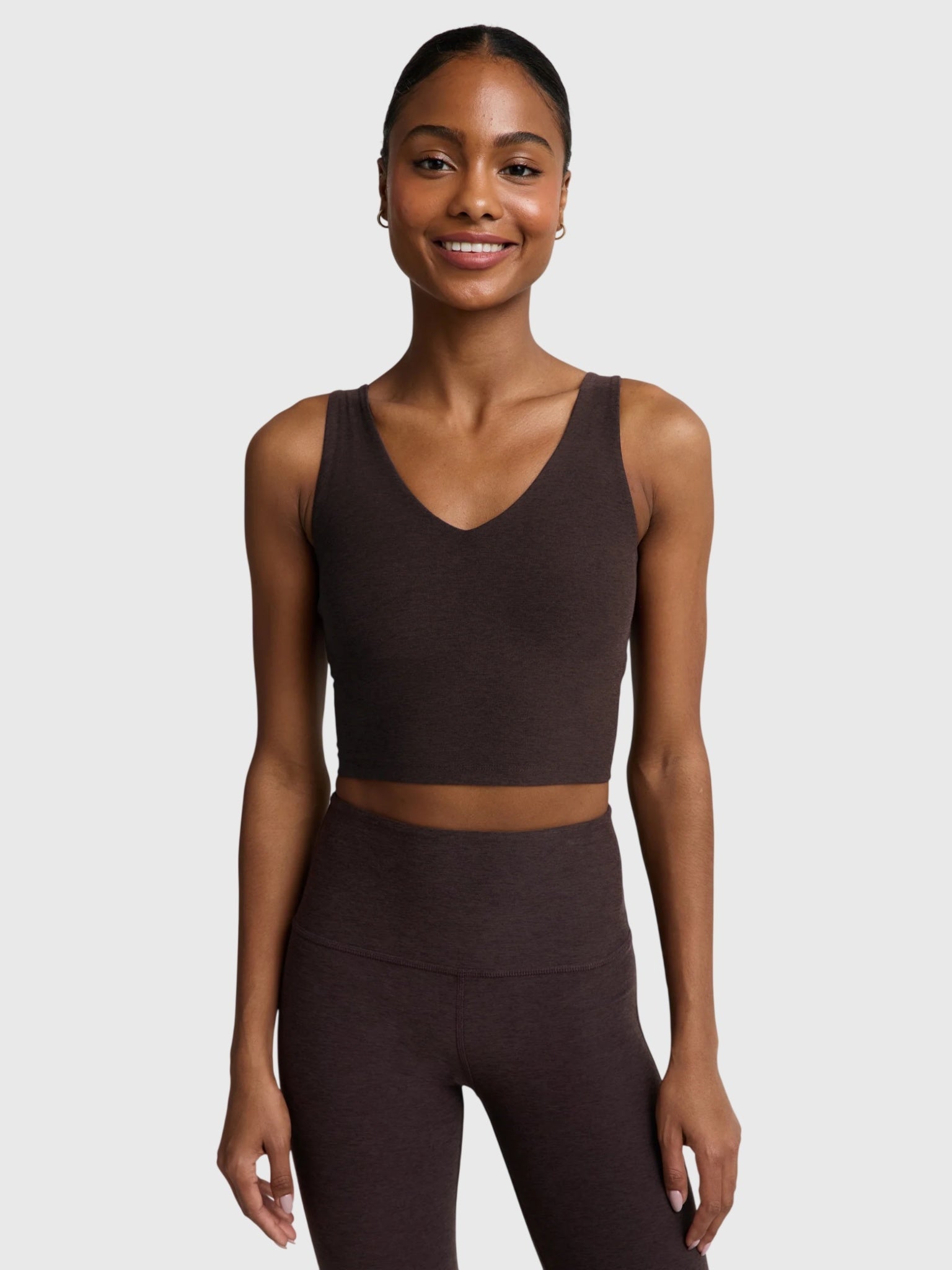 Beyond Yoga Women's Spacedye Good Day Cropped Tank - Saint Bernard