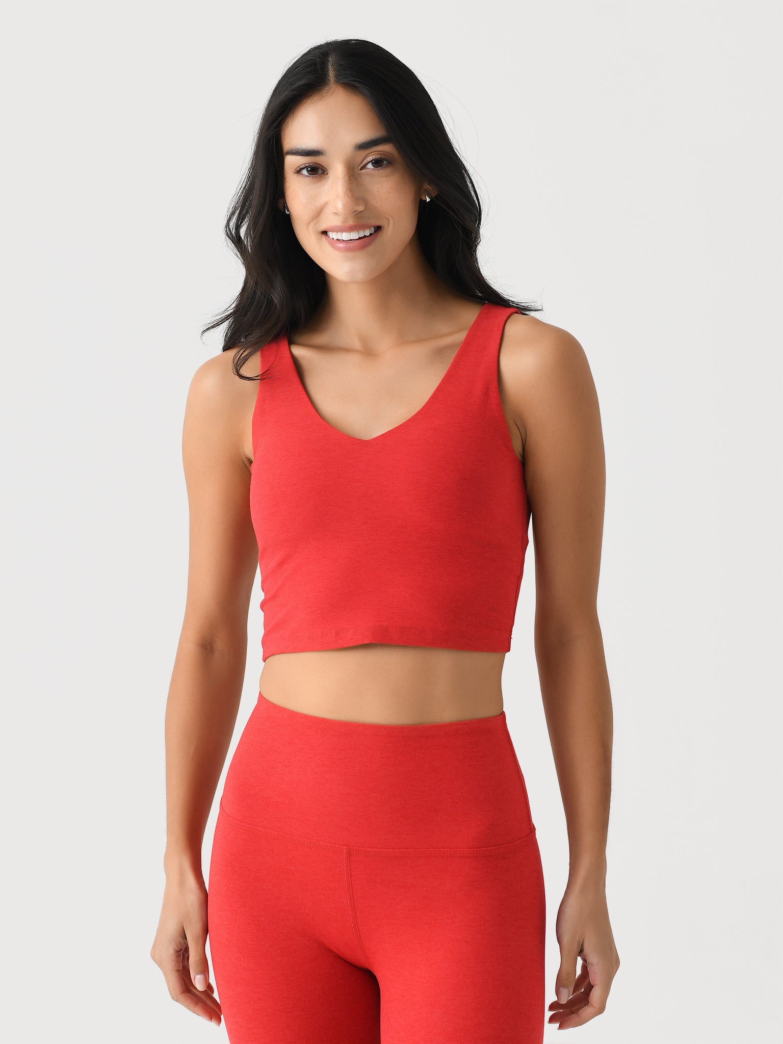Beyond Yoga Women's Spacedye Good Day Cropped Tank - Saint Bernard