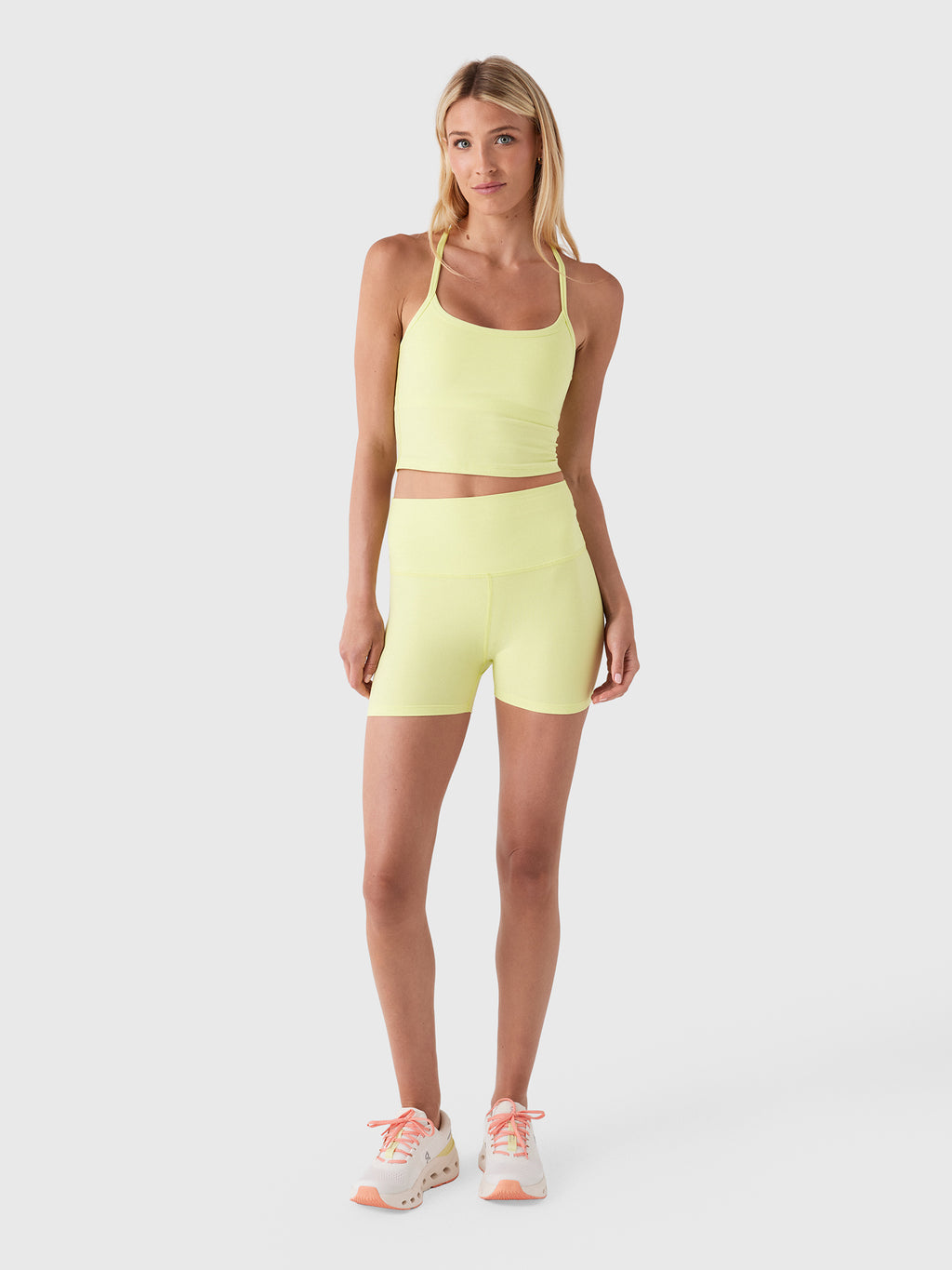 Beyond Yoga Women's Spacedye Keep Pace 3" Short - Saint Bernard