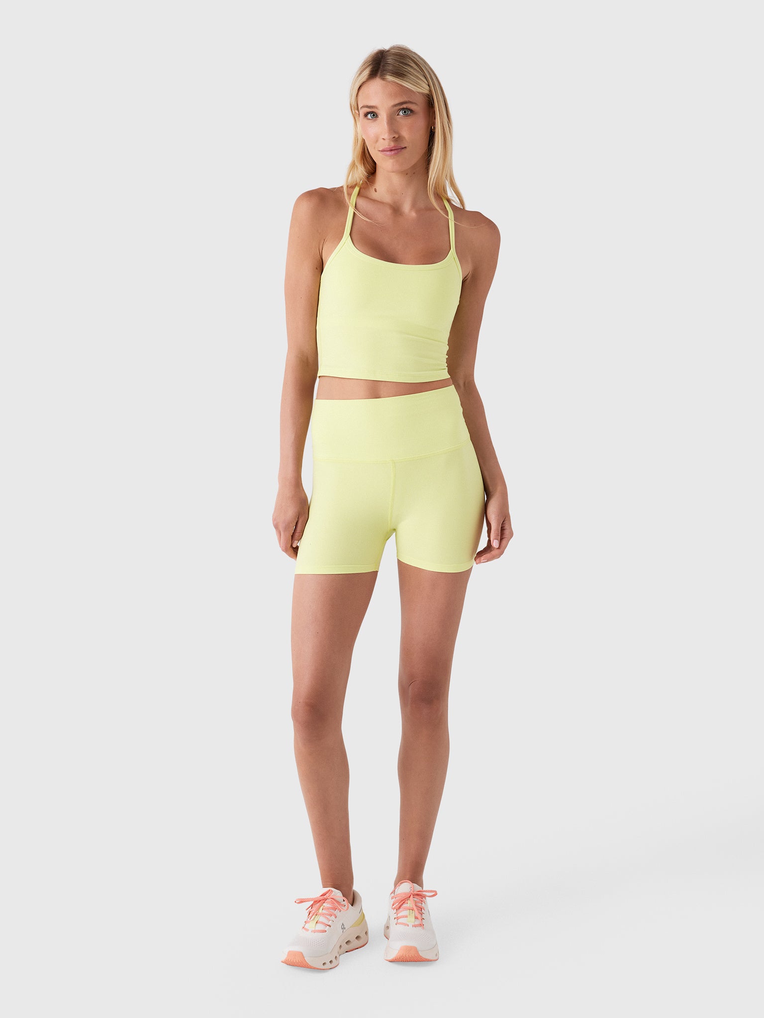 Beyond Yoga Women's Spacedye Keep Pace 3" Short - Saint Bernard