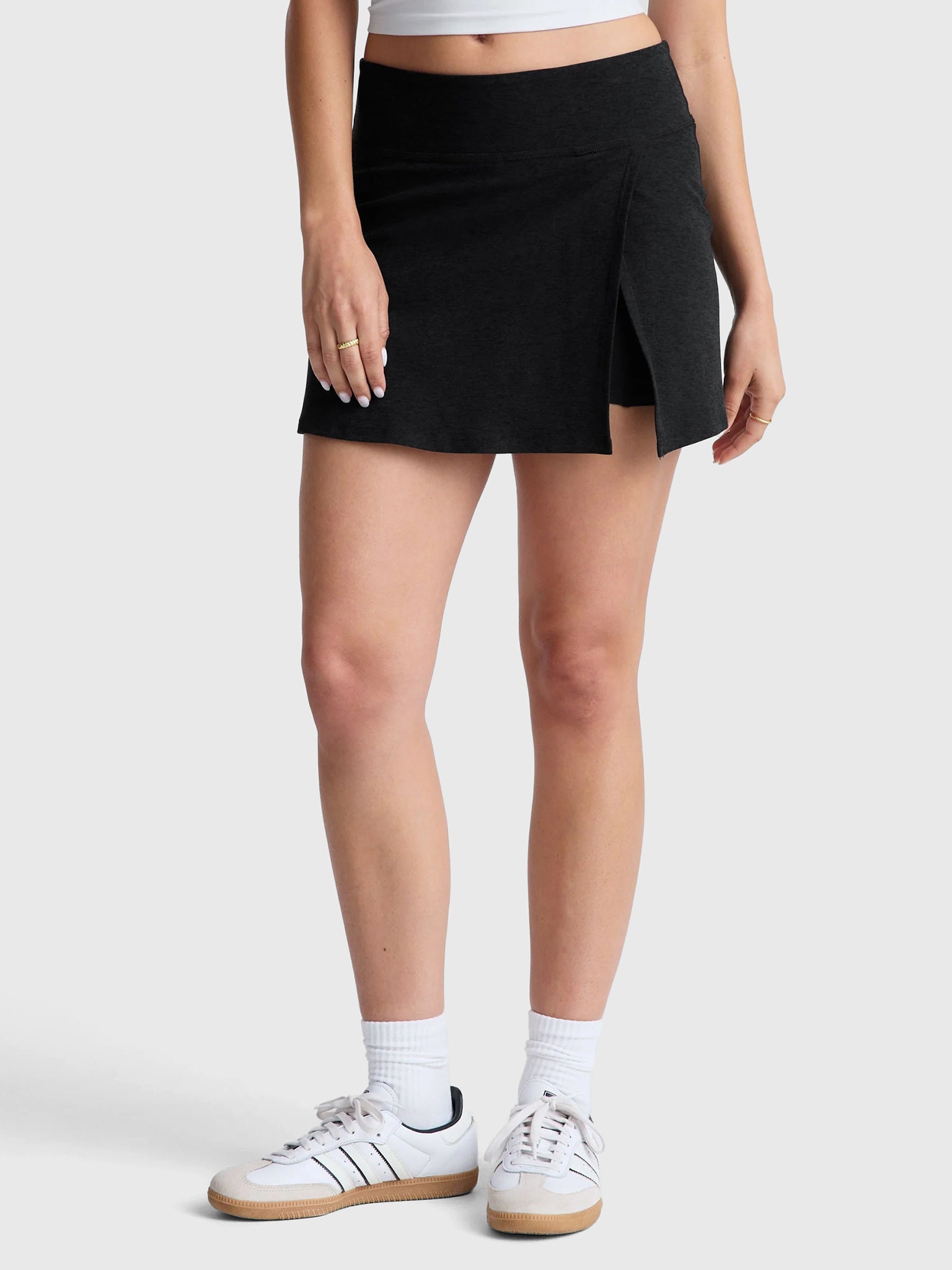 Beyond Yoga Women's Spacedye Points Crossover Skirt - Saint Bernard