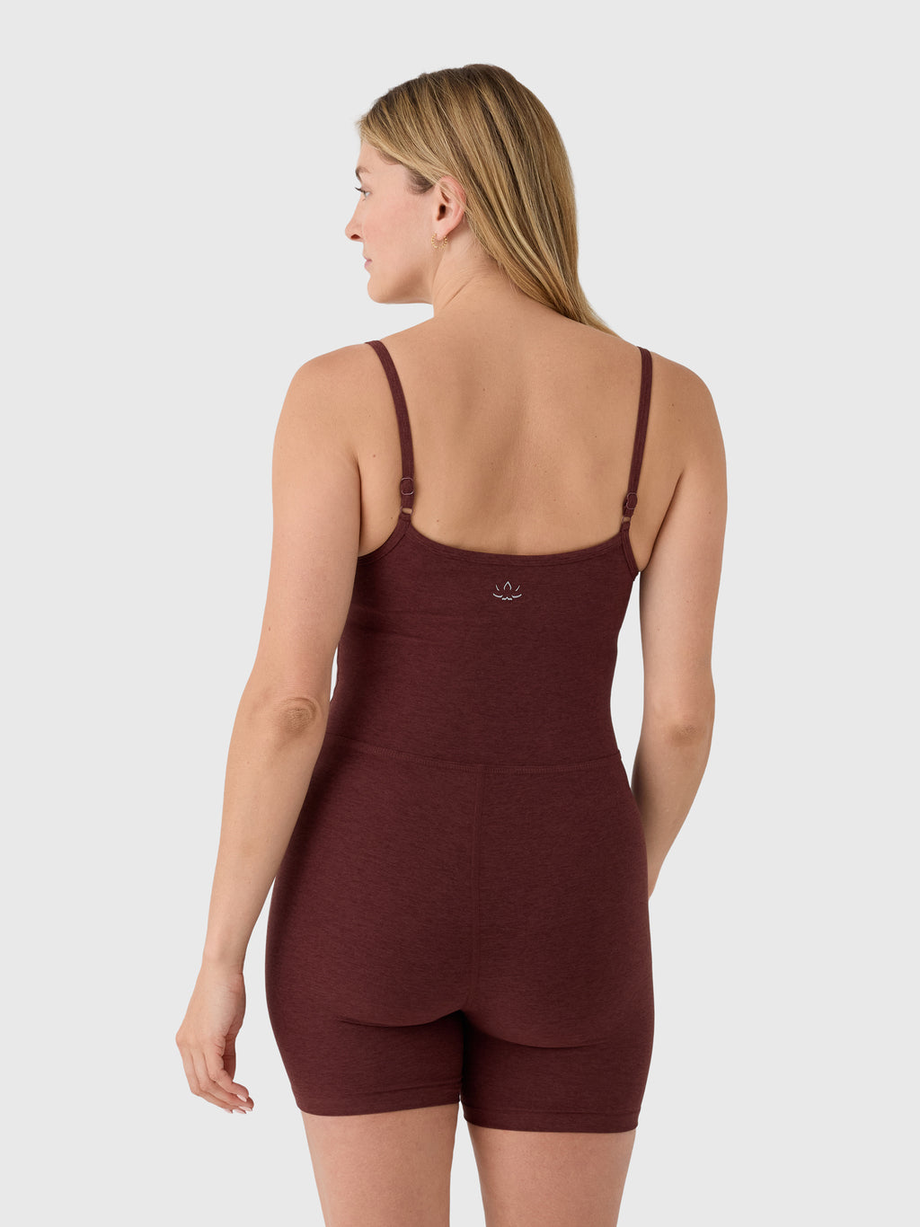 Beyond Yoga Women's Spacedye Keep Pace Biker Jumpsuit - Saint Bernard