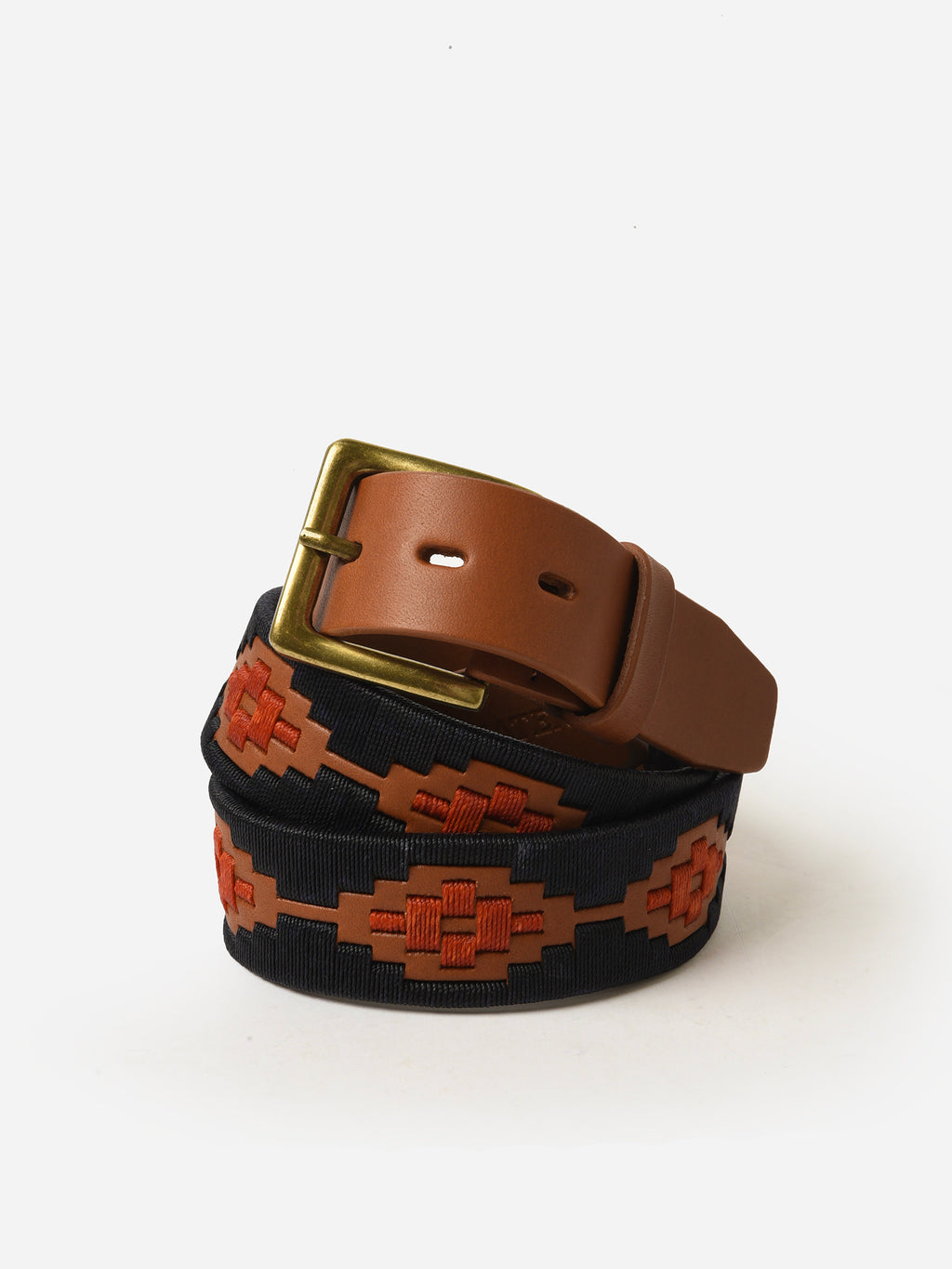 La Matera Men's Limited Edition: Selva Polo Belt - Saint Bernard