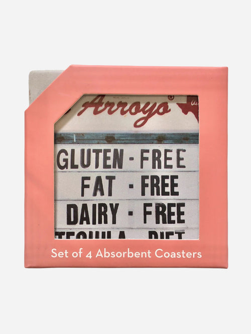 Cozumel Publishing Company El Arroyo Set of 4 Coasters
