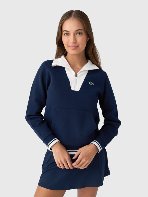 Lacoste Women's Tennis Heritage UV Protect Sweatshirt