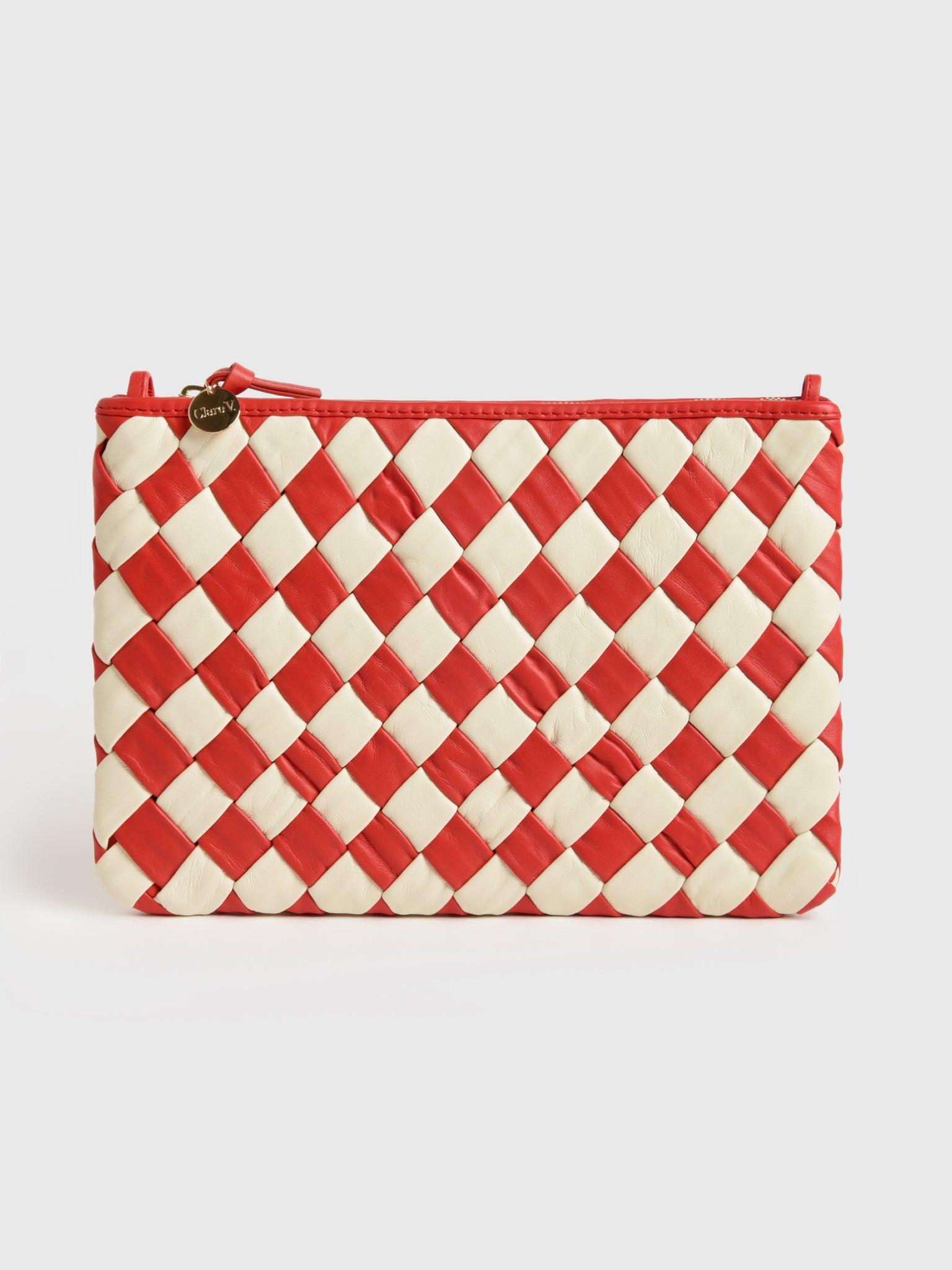 Clare V. Flat Tab Clutch - Saint Bernard