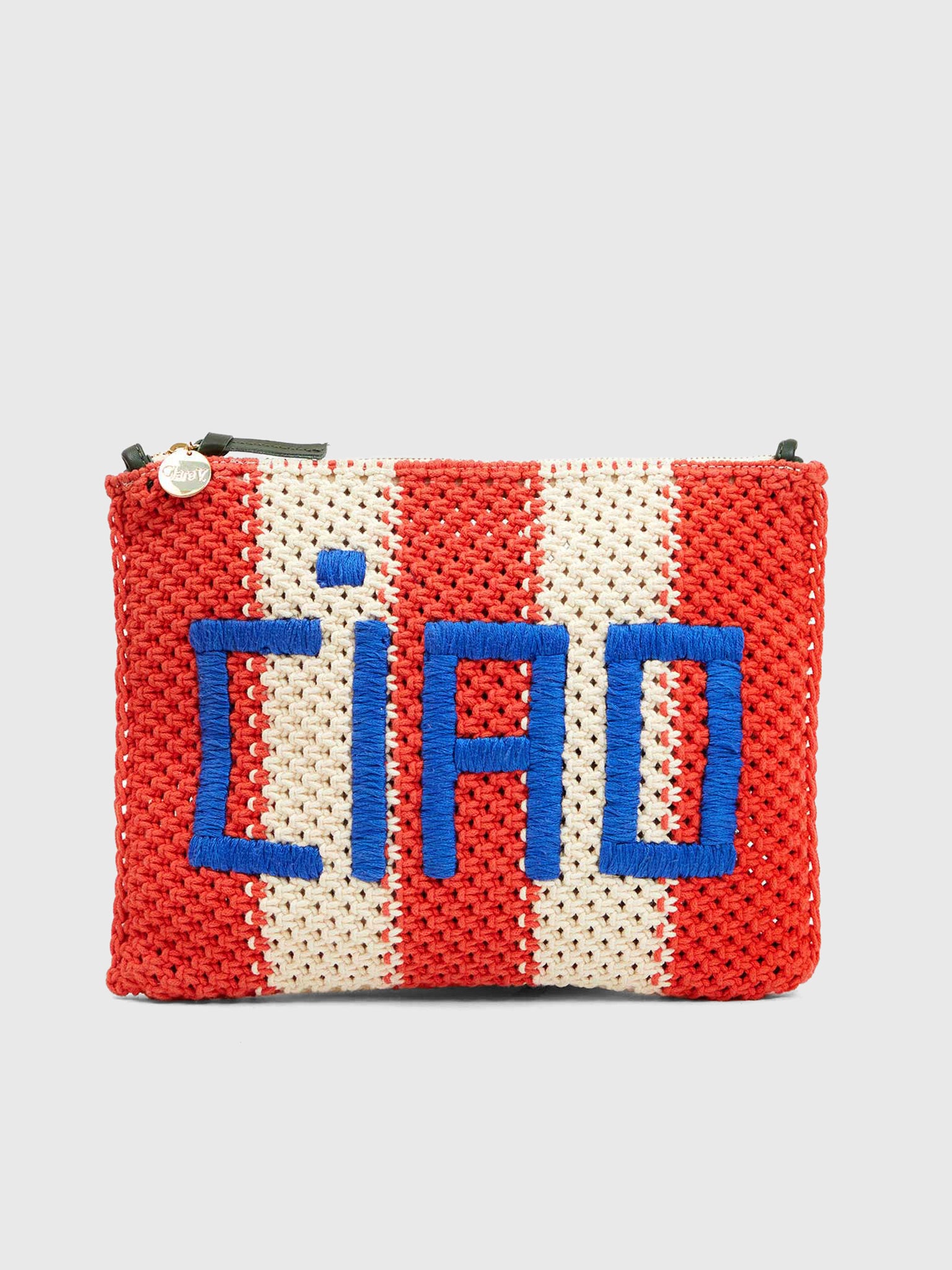 Clare V. Flat Tab Clutch - Saint Bernard