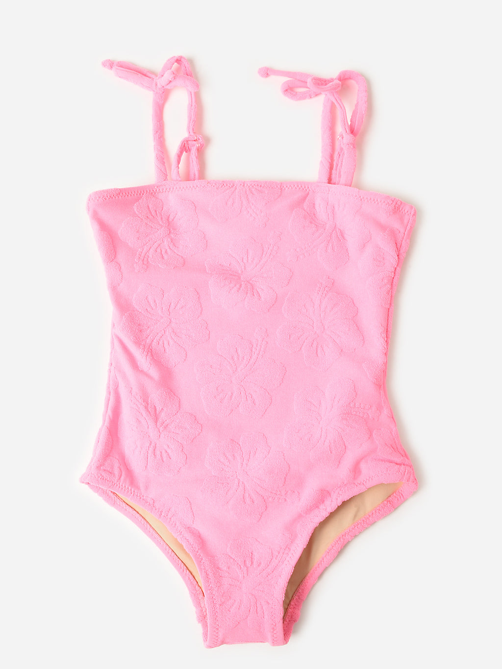 Shade Critters Girls' Terry One-Piece Swimsuit - Saint Bernard