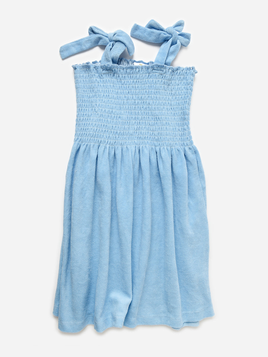 Shade Critters Girls' Terry Smocked Tank Dress - Saint Bernard