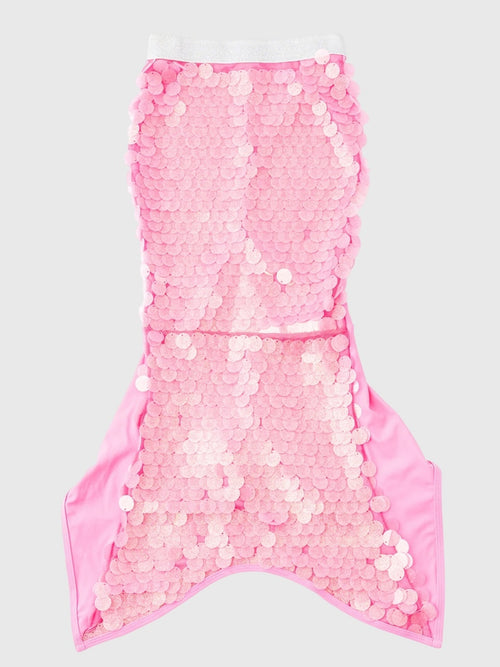 Shade Critters Girls' Paillette Mermaid Tail Cover-Up
