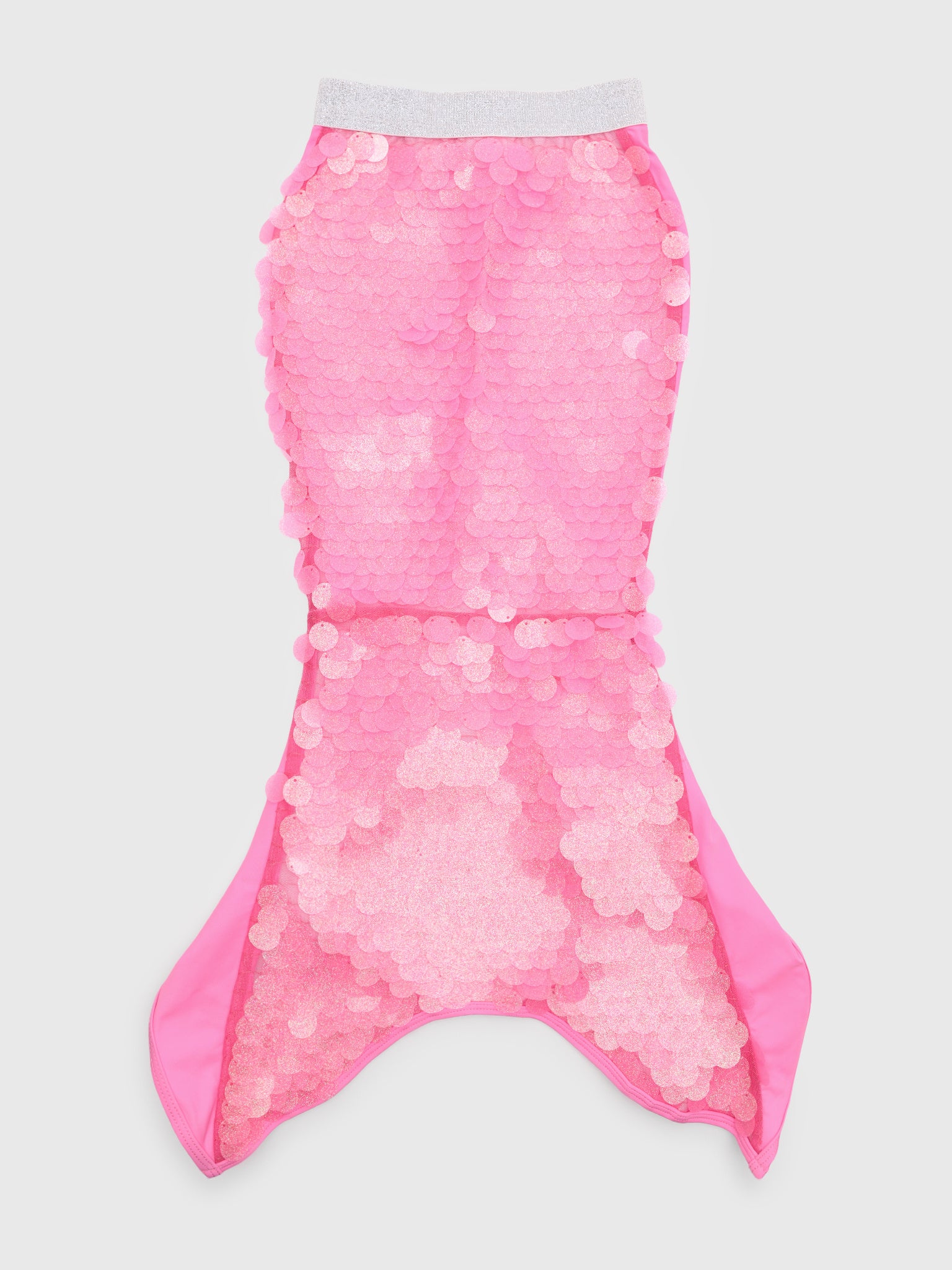 Shade Critters Girls' Paillette Mermaid Tail Cover-Up - Saint Bernard