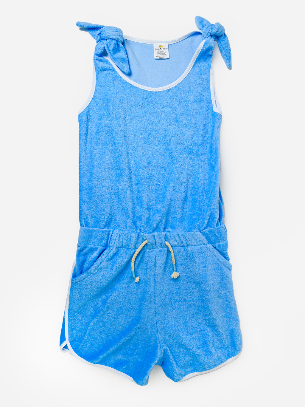 Shade Critters Girls' Terry Romper - Saint Bernard