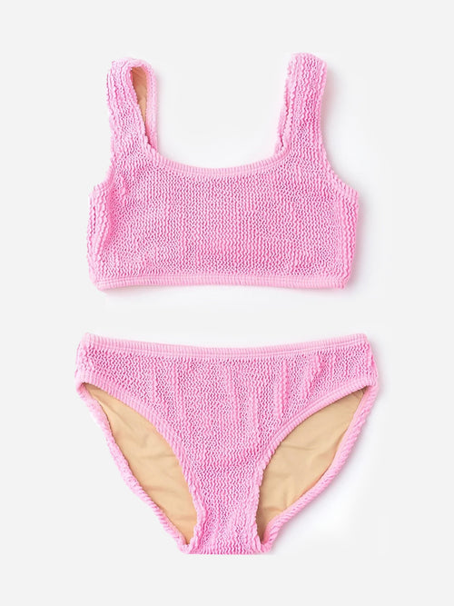 Shade Critters Girls' Crinkle Bikini Set