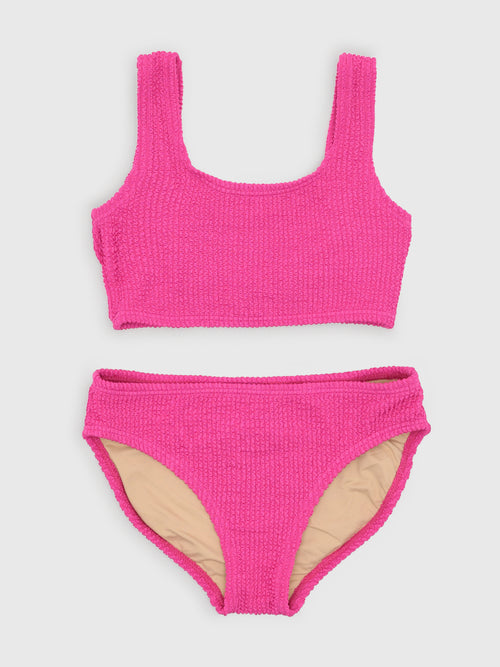 Shade Critters Girls' Crinkle Bikini Set