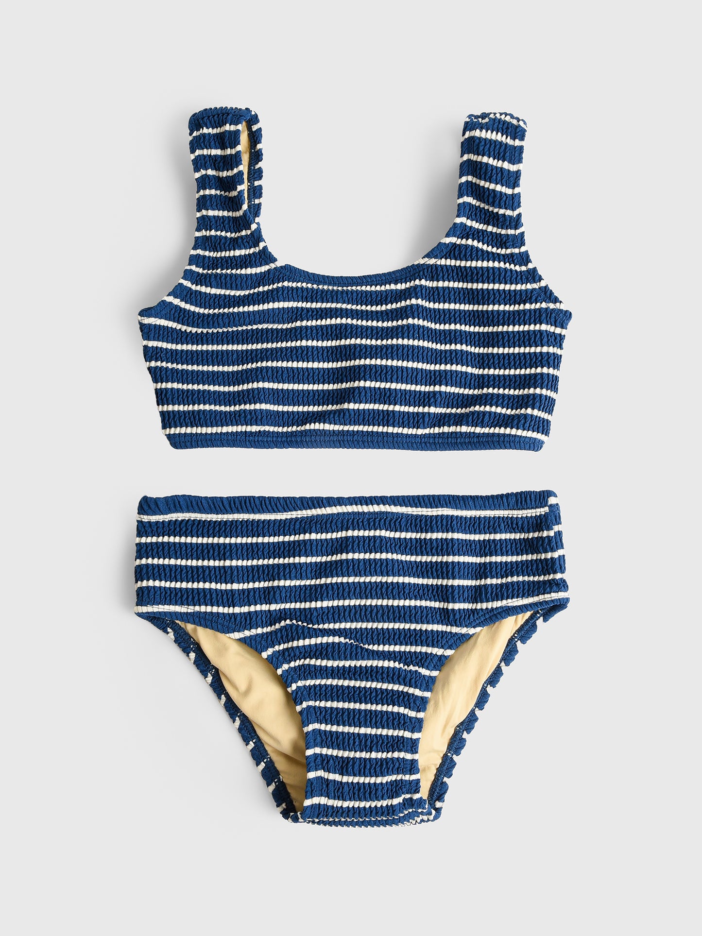 Shade Critters Girls' Crinkle Bikini Set - Saint Bernard