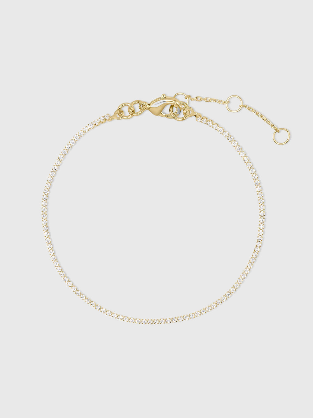 Shashi Micro Teeny Tiny Tennis Bracelet - Saint Bernard