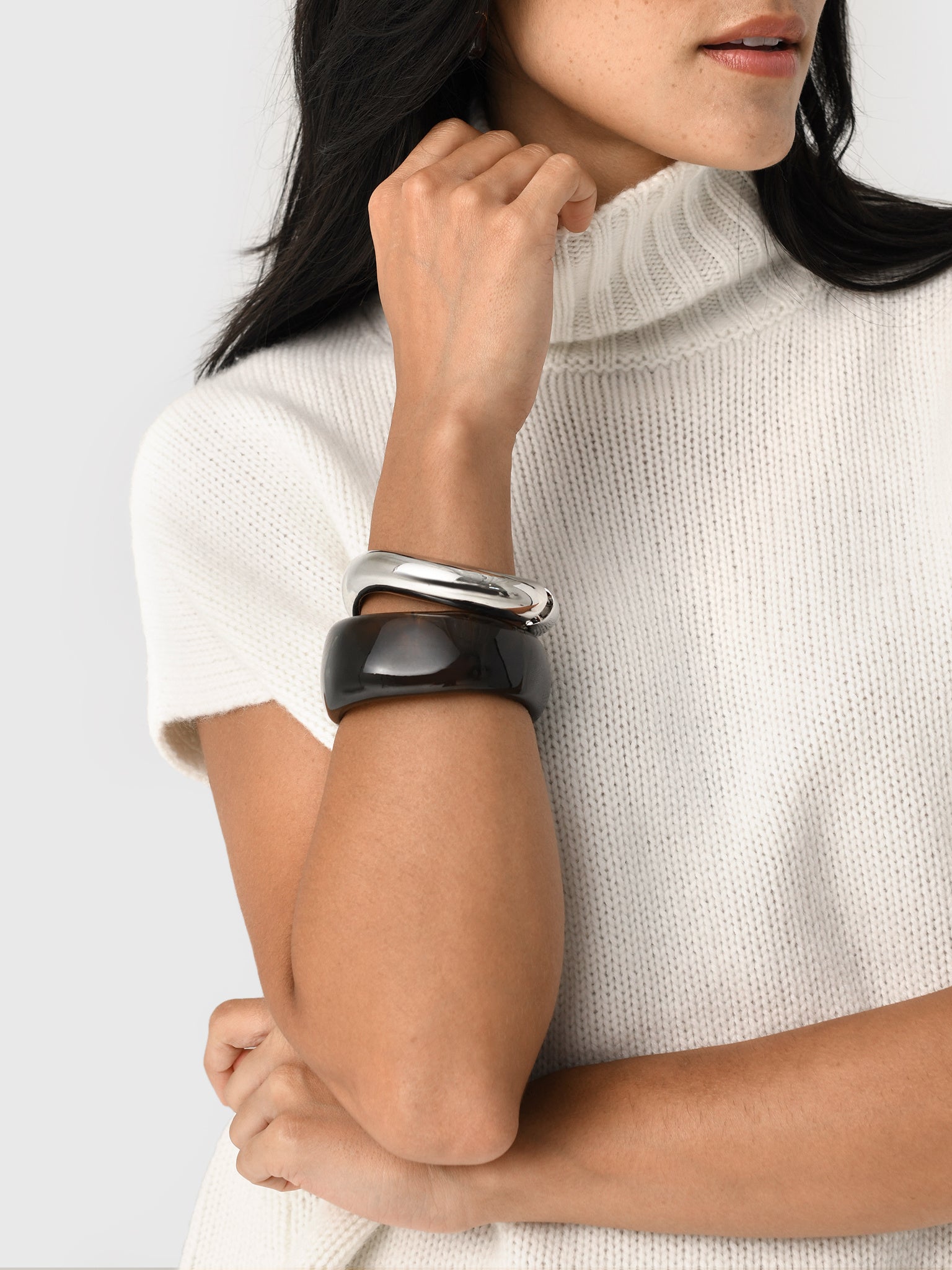 Shashi Bangle Bracelet Set - Saint Bernard