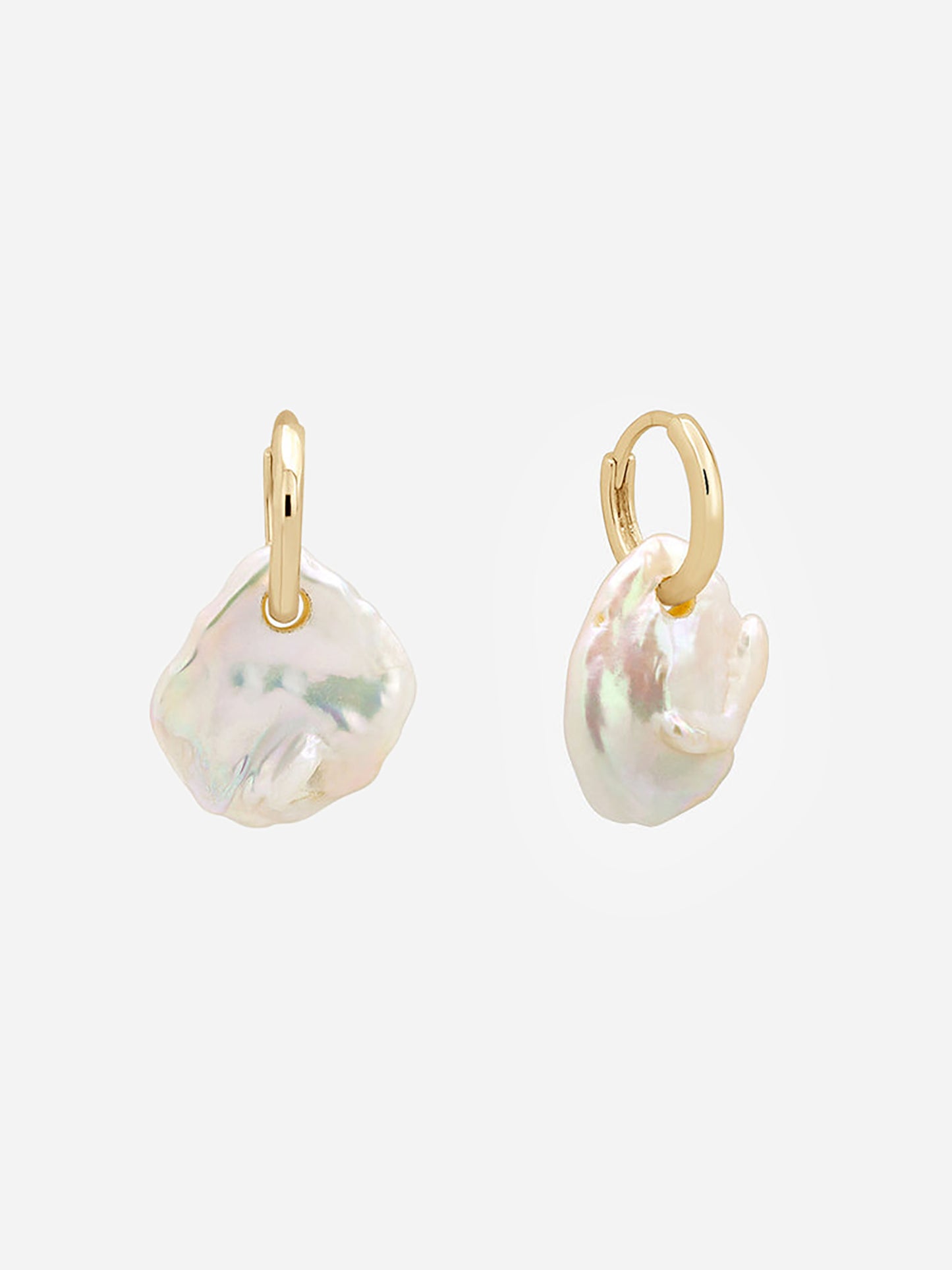 Shashi Giselle Huggie Earrings - Saint Bernard
