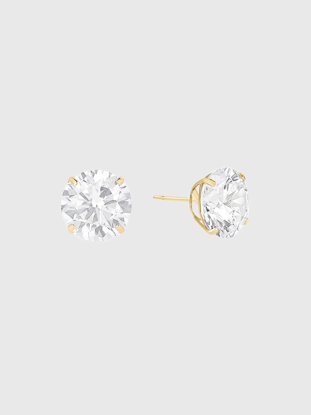 Shashi Caroline Large Stud Earrings - Saint Bernard
