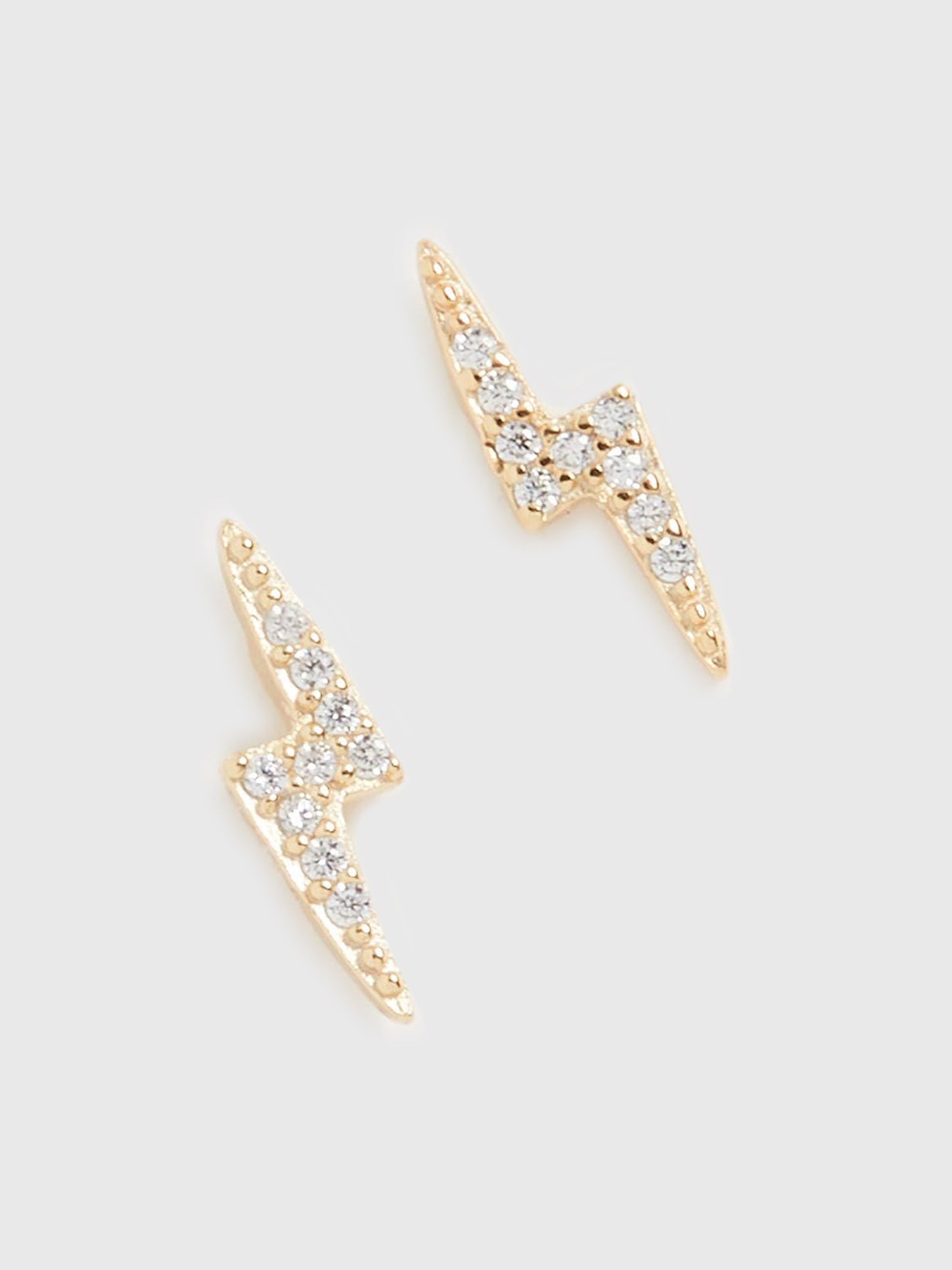 Shashi Electric Stud Earrings - Saint Bernard