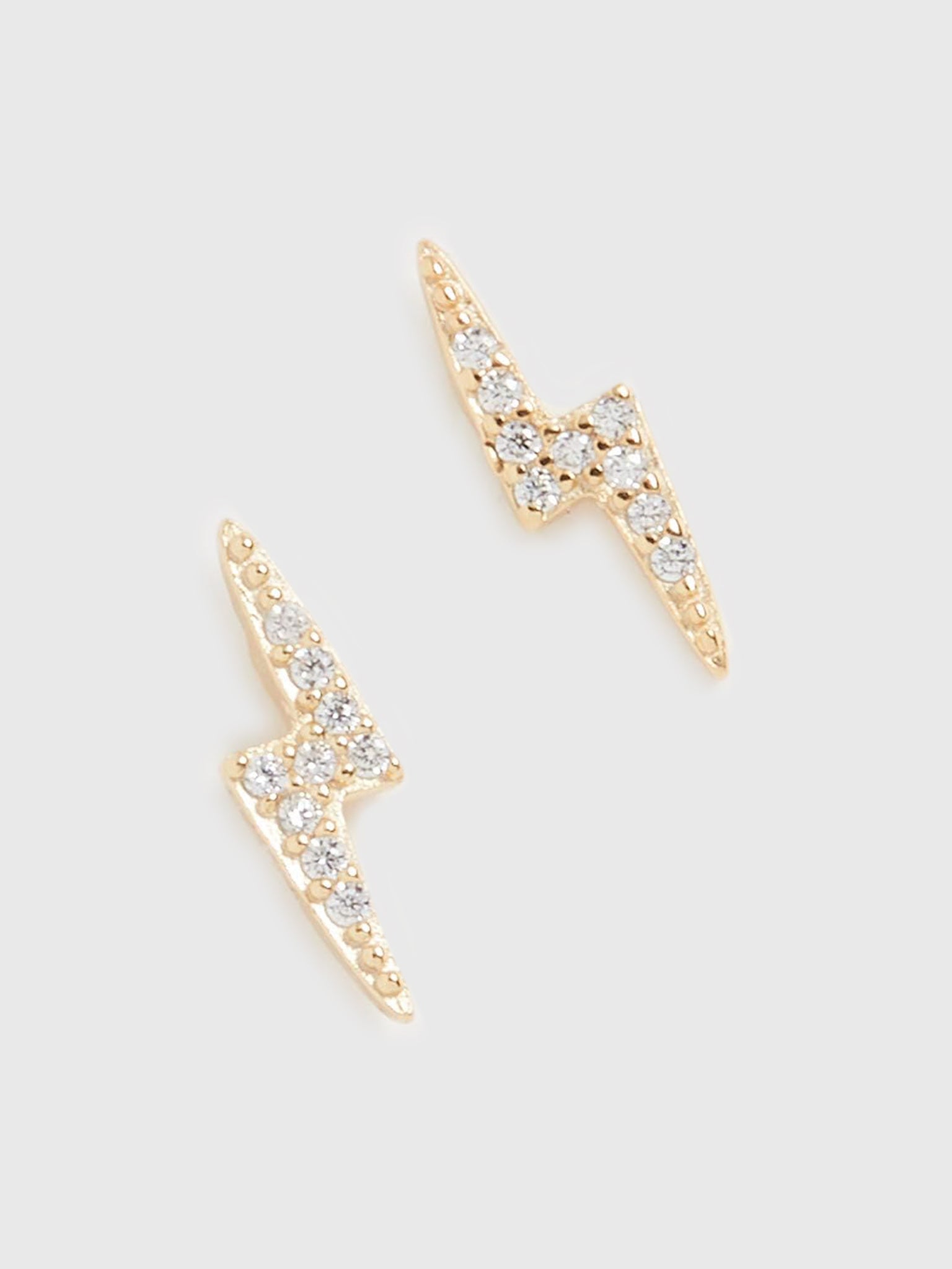 Shashi Electric Stud Earrings - Saint Bernard