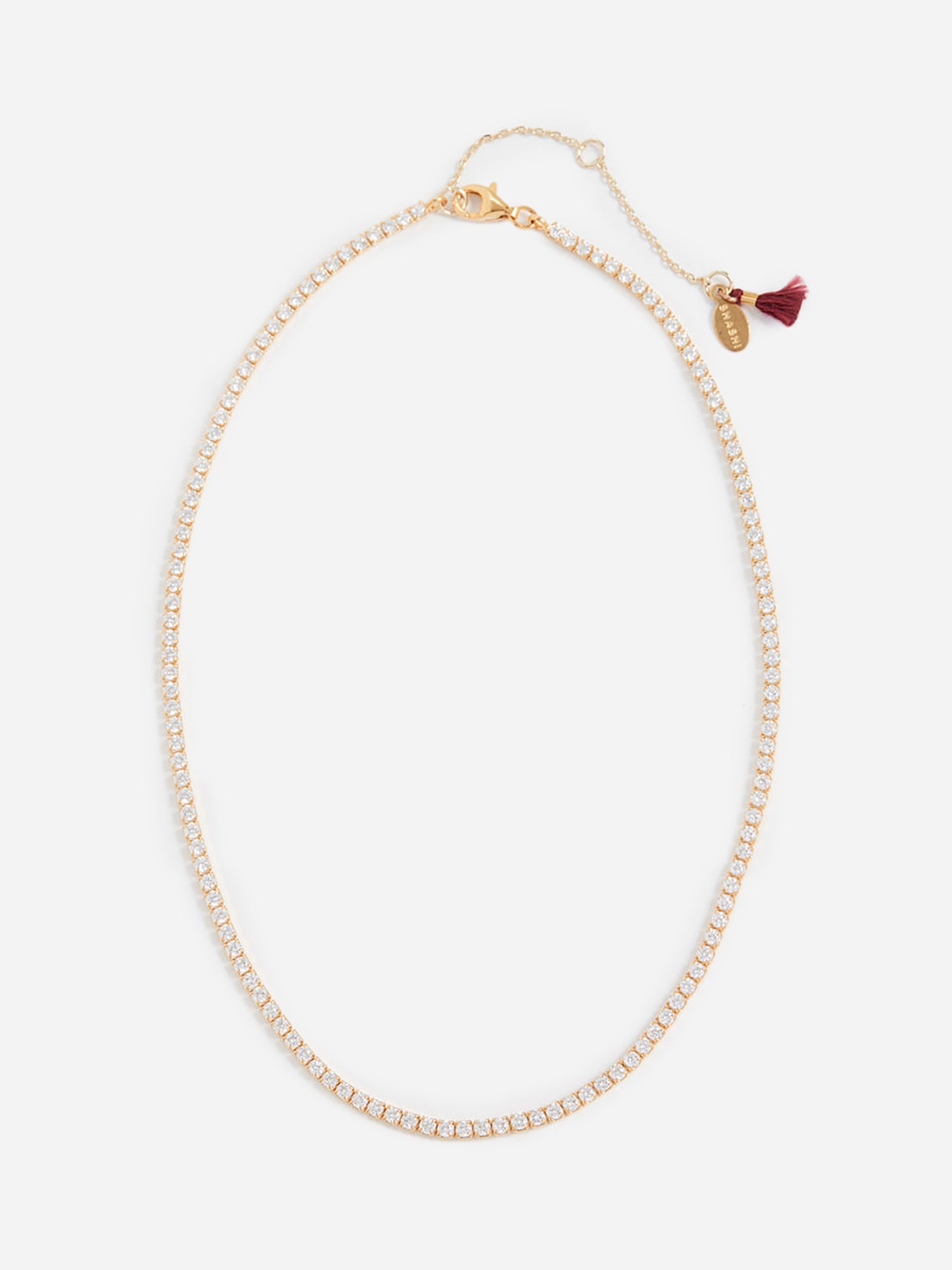 Shashi Tennis Diamond Necklace - Saint Bernard